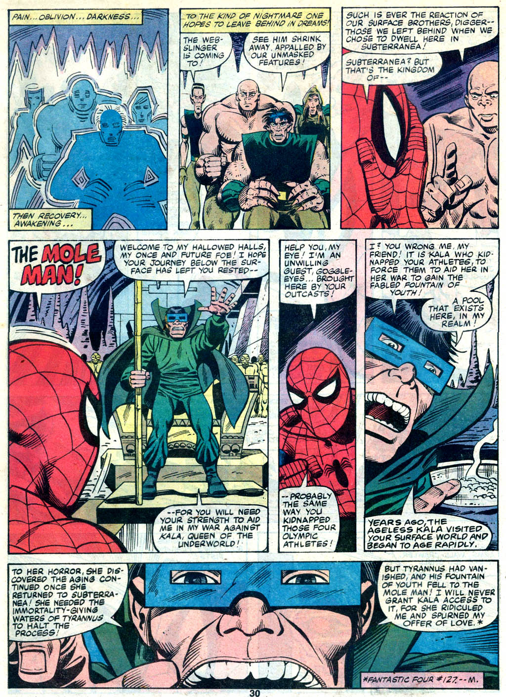 Read online Marvel Treasury Edition comic -  Issue #25 - 29