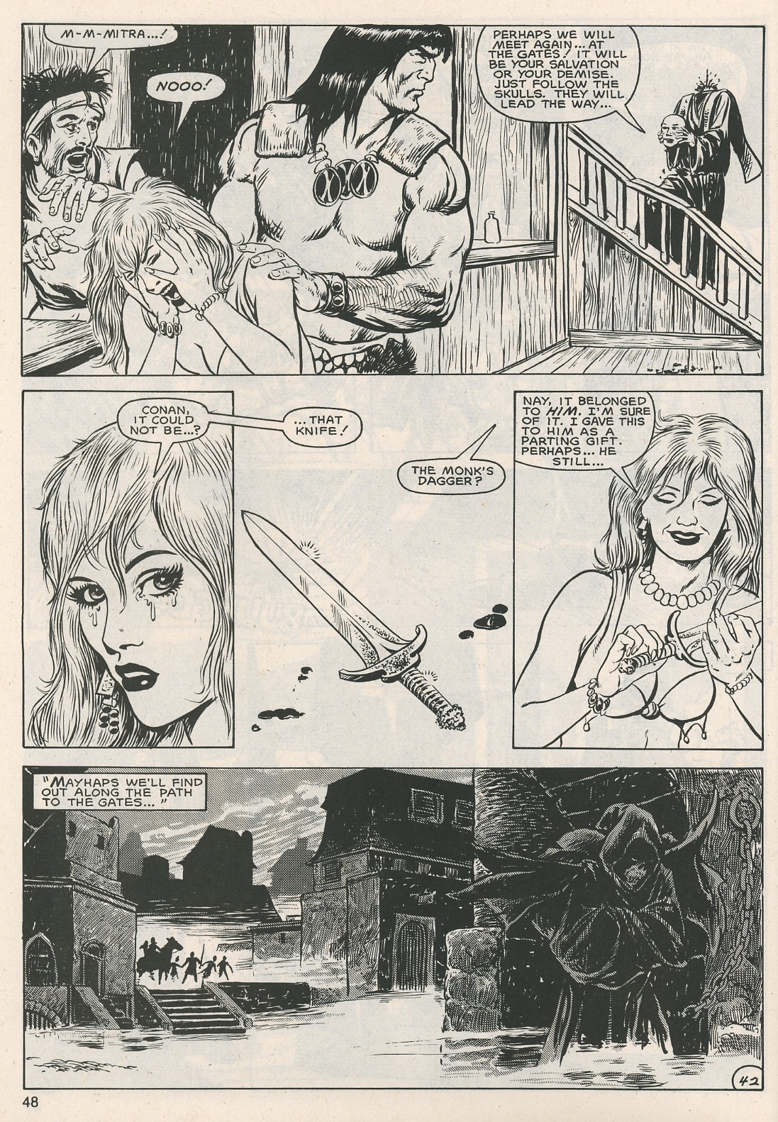 Read online The Savage Sword Of Conan comic -  Issue #118 - 46