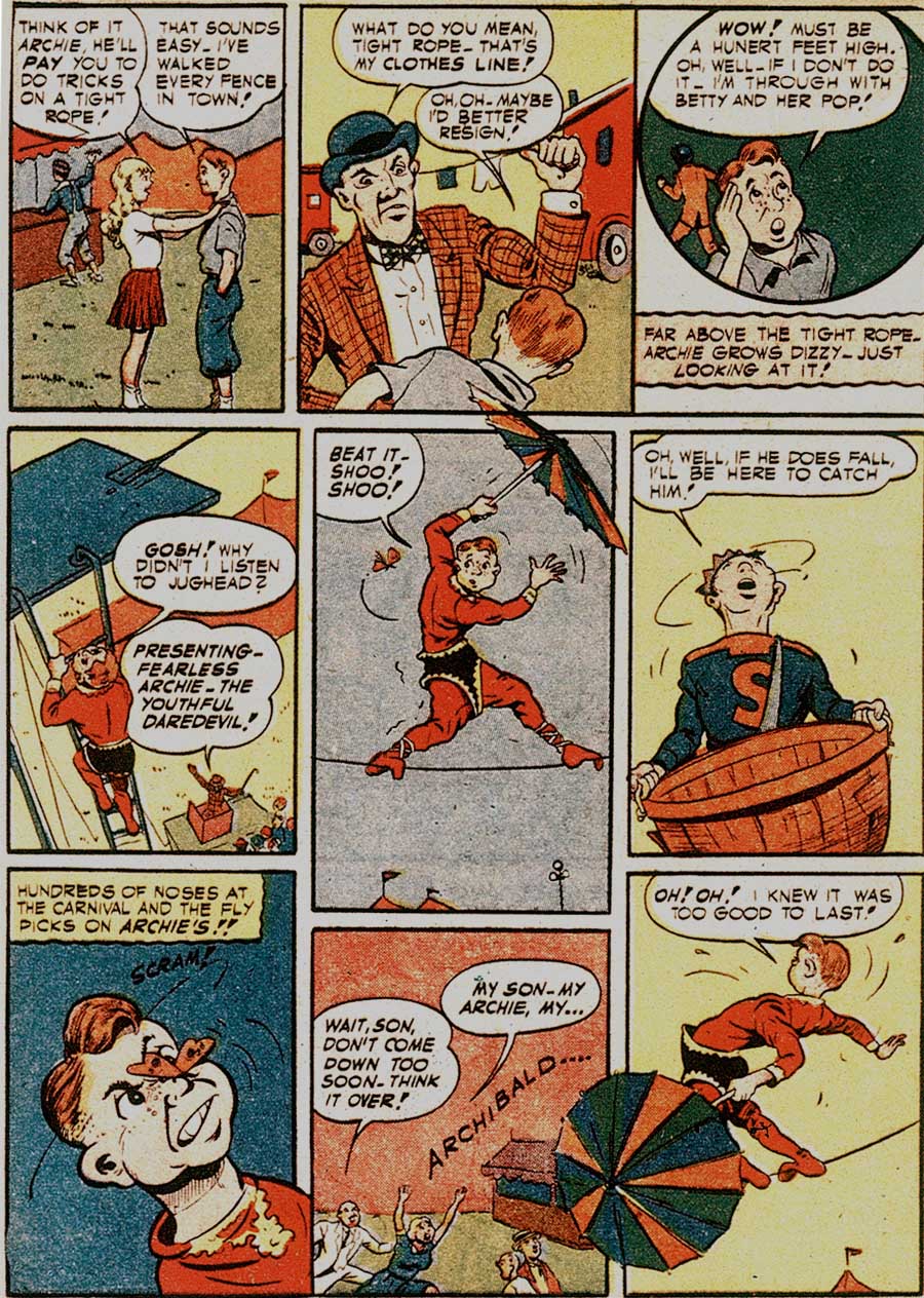 Read online Pep Comics comic -  Issue #22 - 53