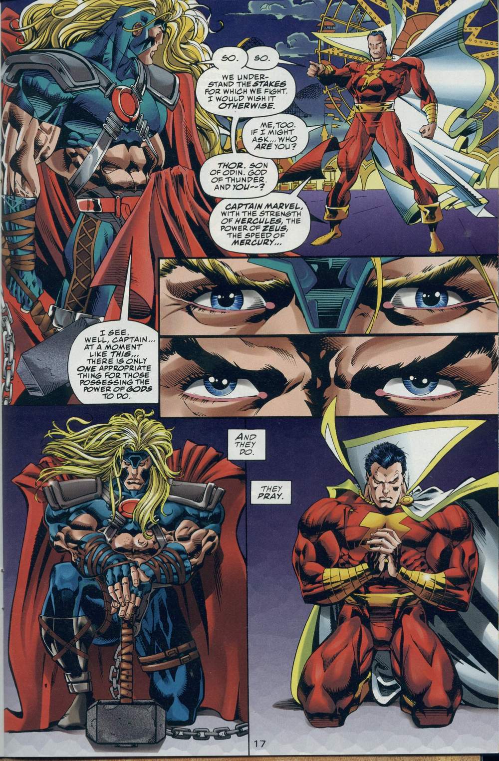 Read online DC vs. Marvel comic -  Issue #2 - 18