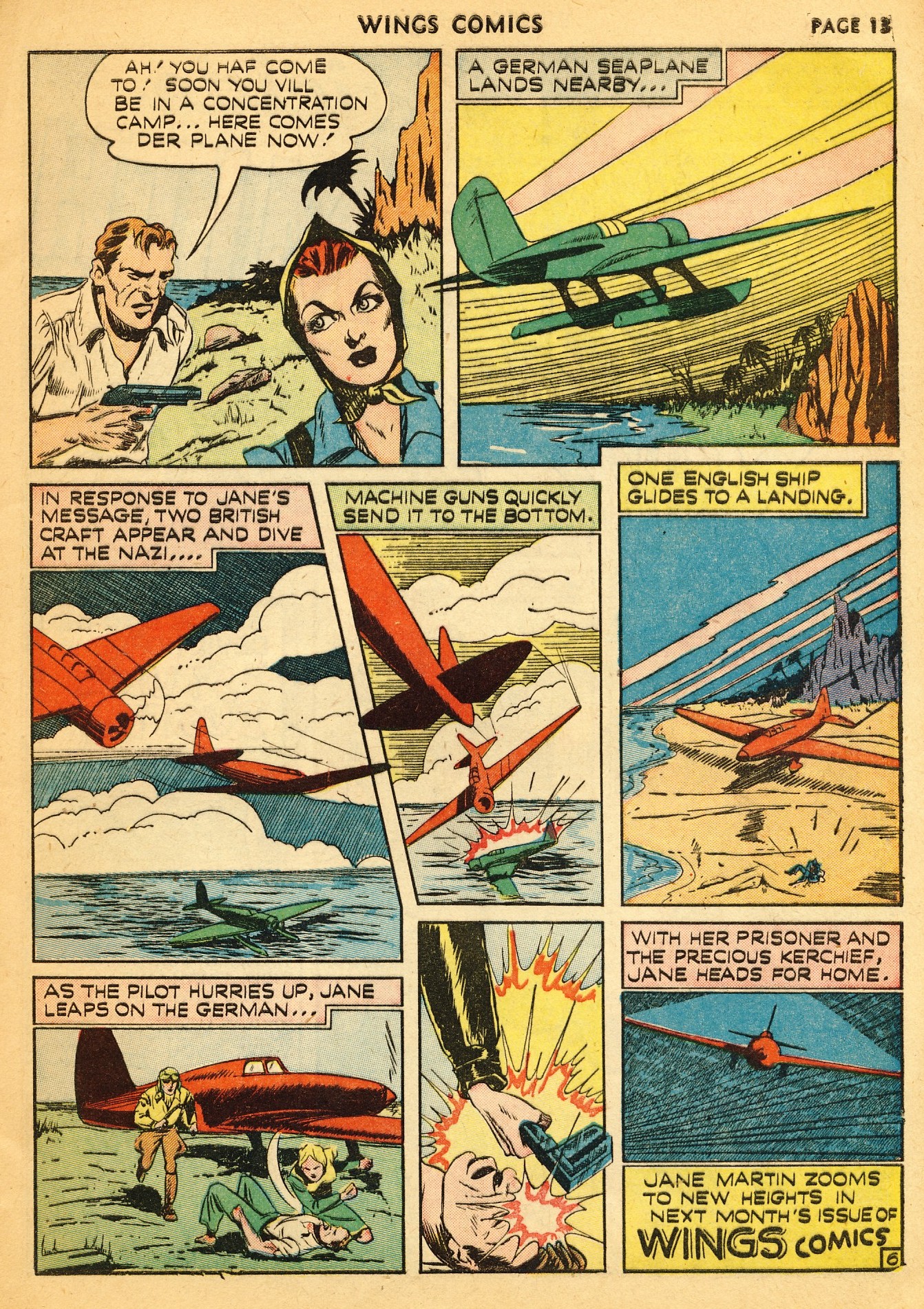 Read online Wings Comics comic -  Issue #14 - 16