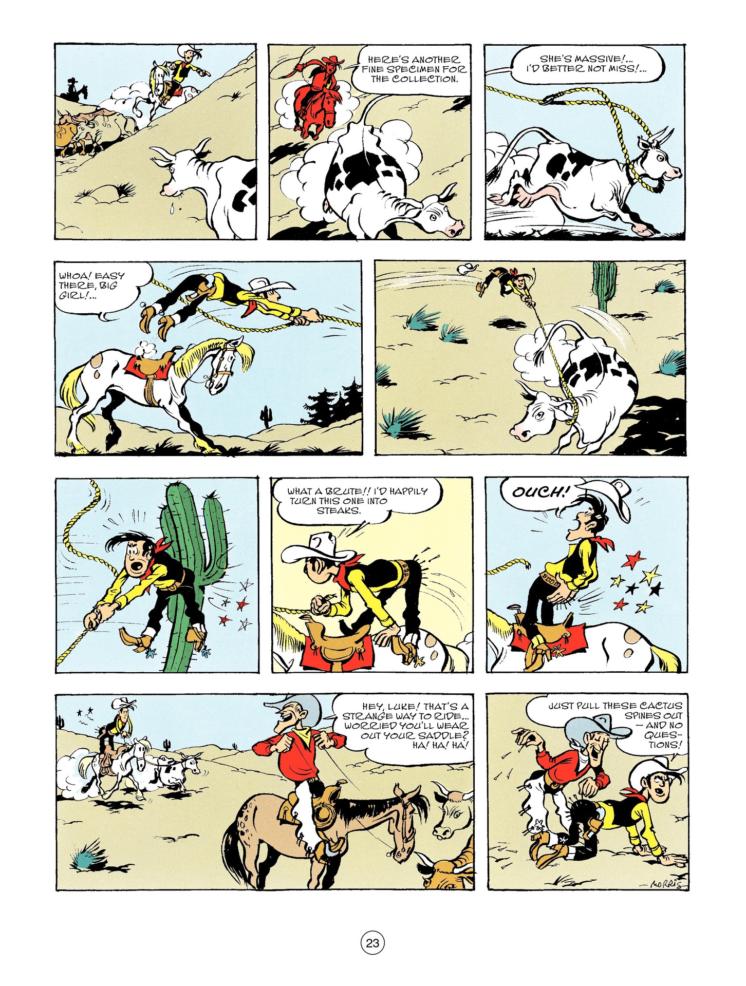 Read online A Lucky Luke Adventure comic -  Issue #56 - 23