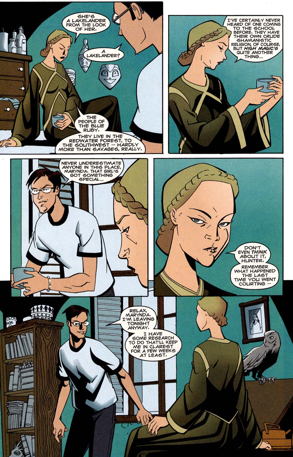 Read online Hunter:  The Age of Magic comic -  Issue #1 - 19