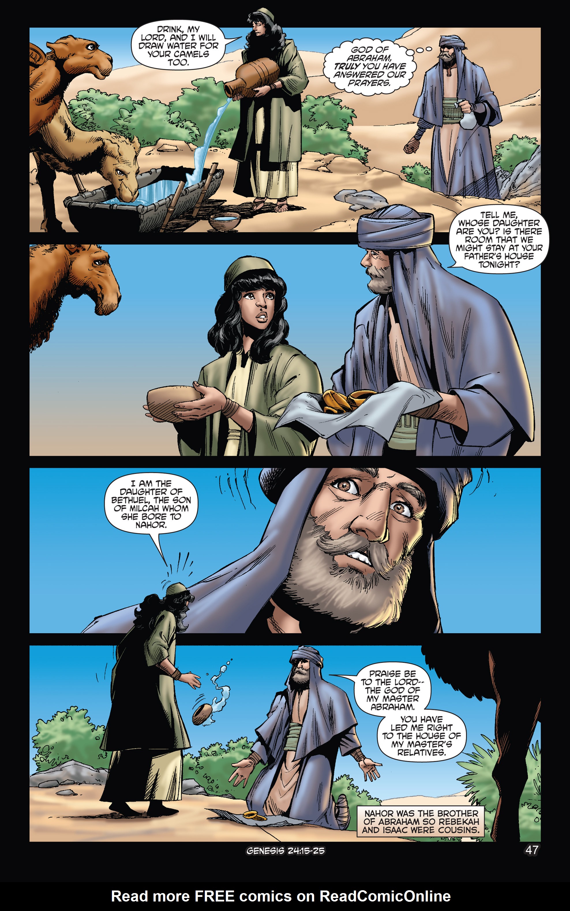 Read online The Kingstone Bible comic -  Issue #2 - 51