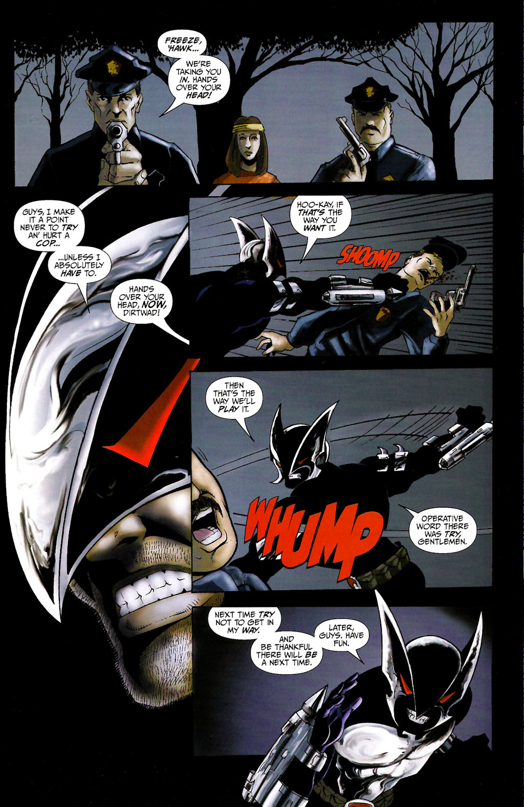 Read online ShadowHawk (2005) comic -  Issue #10 - 12