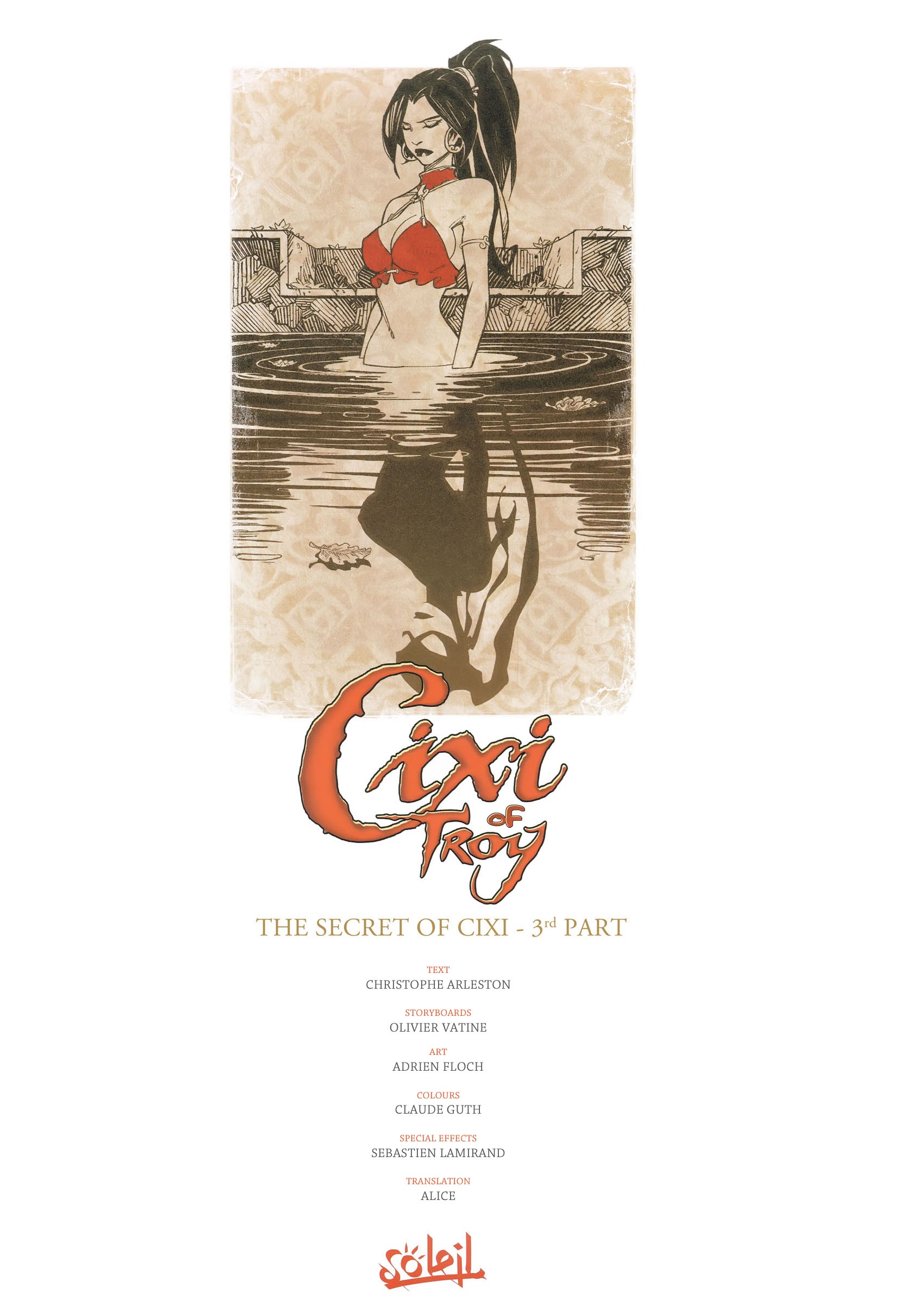 Read online Cixi of Troy comic -  Issue #3 - 3