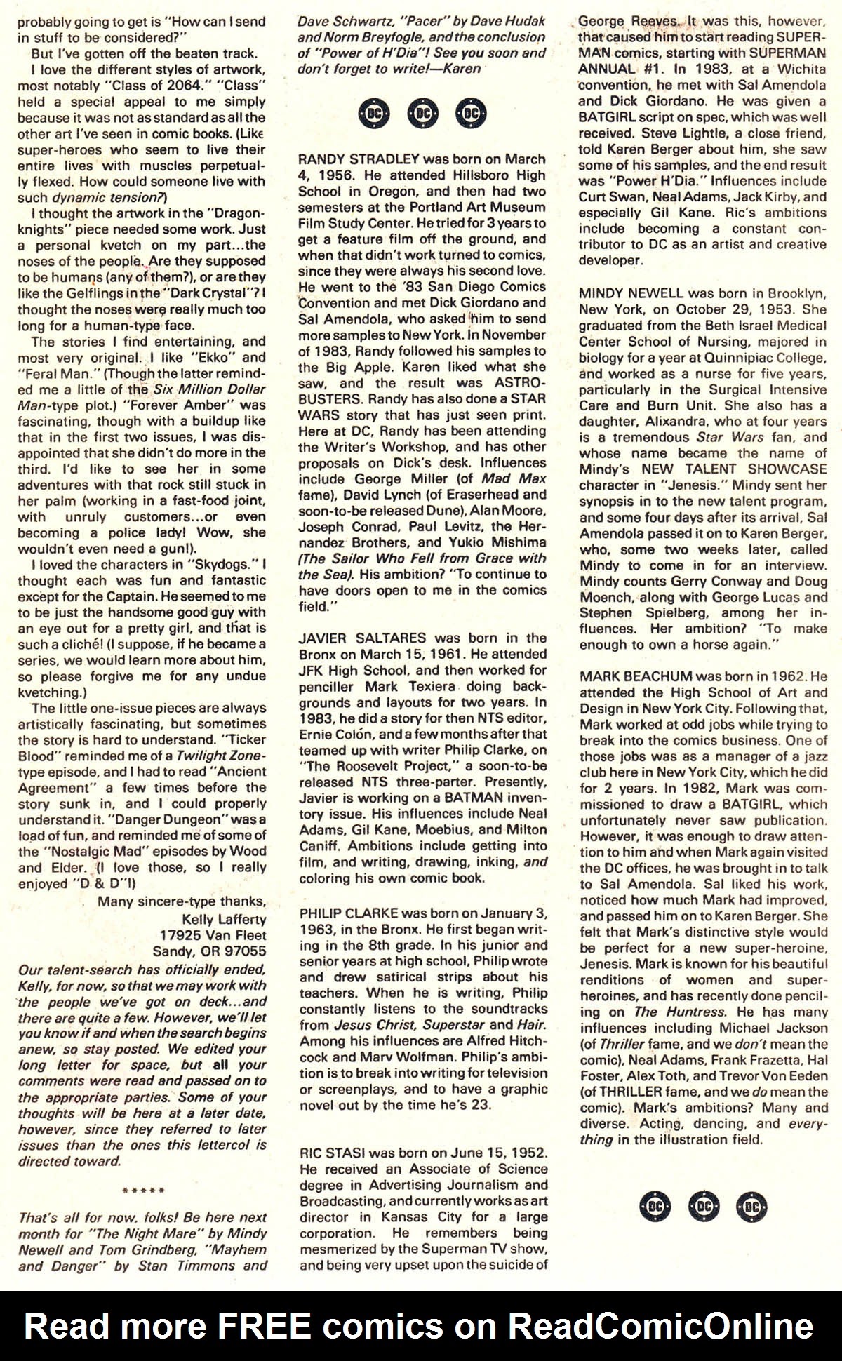 Read online The New Talent Showcase comic -  Issue #10 - 26