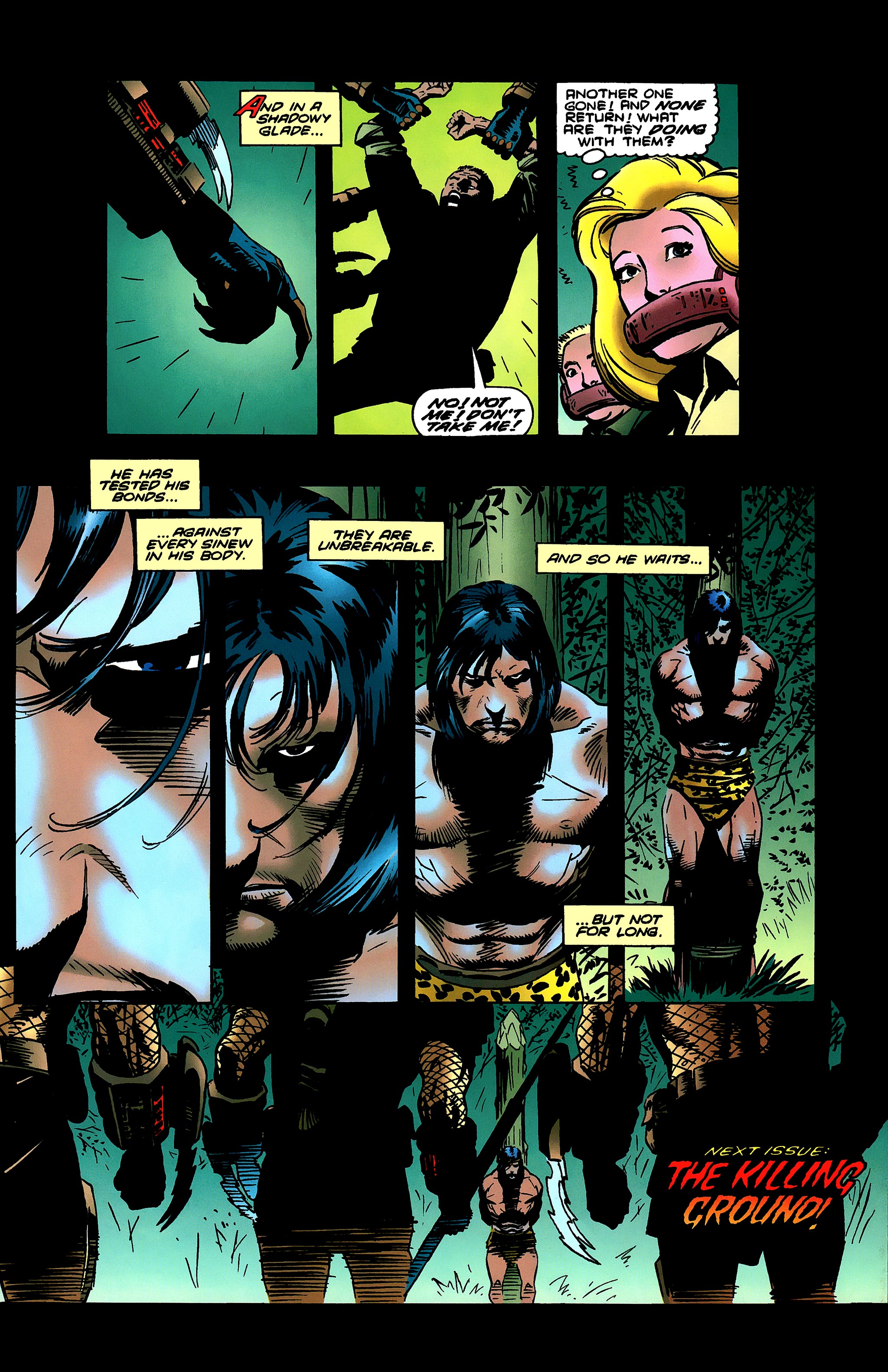 Read online Tarzan vs. Predator at the Earth's Core comic -  Issue #1 - 24