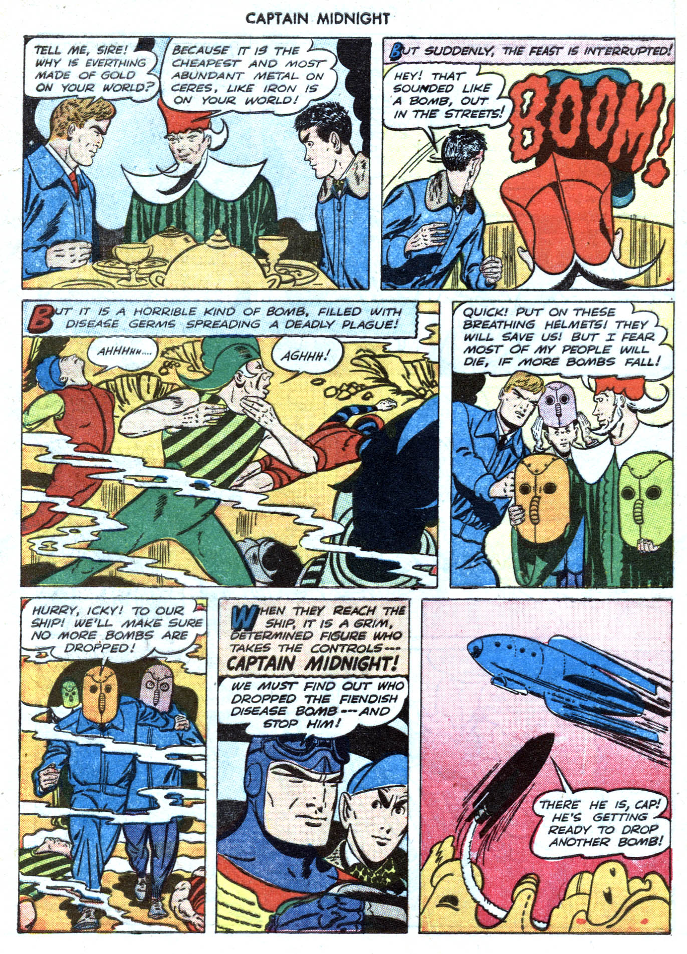 Read online Captain Midnight (1942) comic -  Issue #54 - 6
