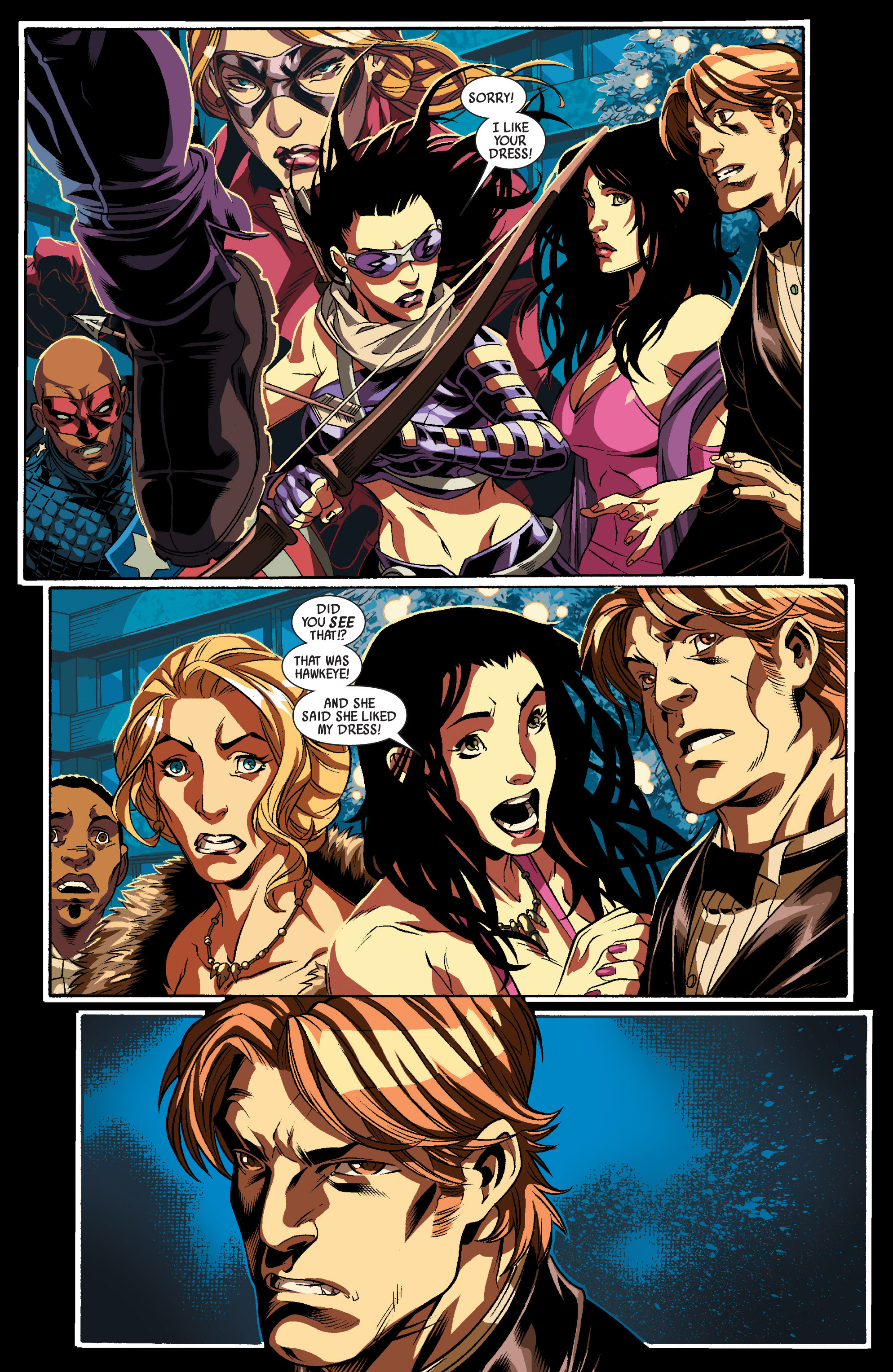 Read online Dark Reign: Young Avengers comic -  Issue #4 - 5