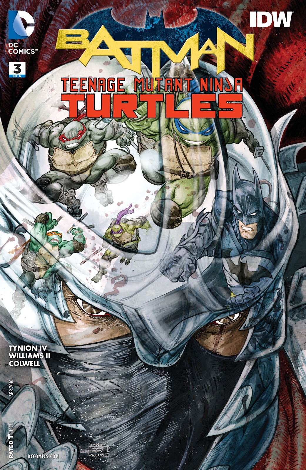 Batman/Teenage Mutant Ninja Turtles issue 3 - Page 1