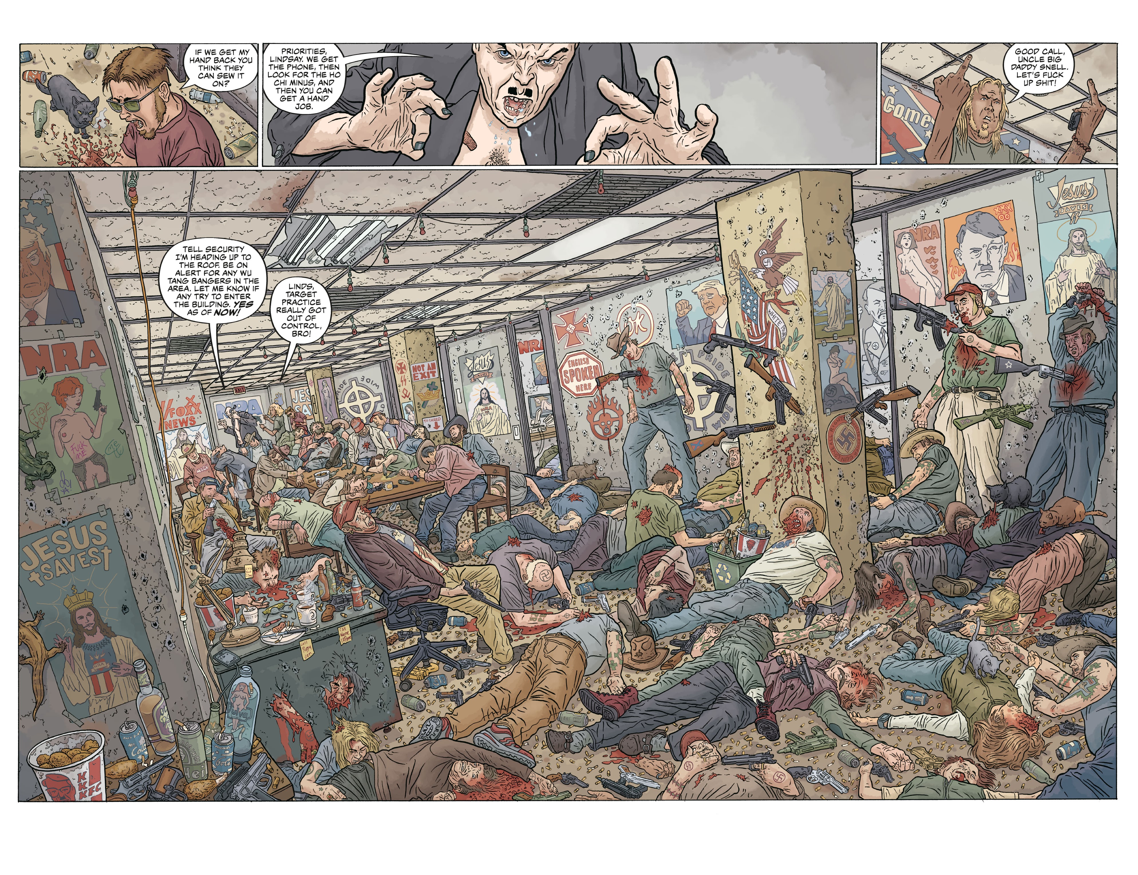 Read online Shaolin Cowboy: Cruel to Be Kin comic -  Issue #5 - 25