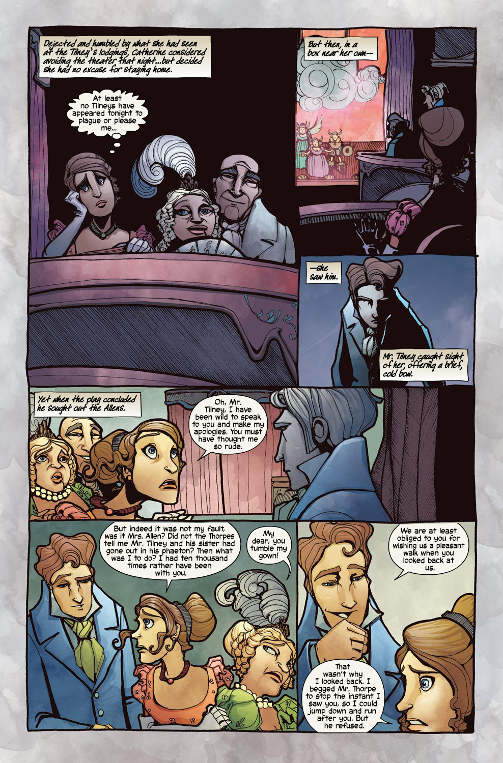 Read online Northanger Abbey comic -  Issue #3 - 3