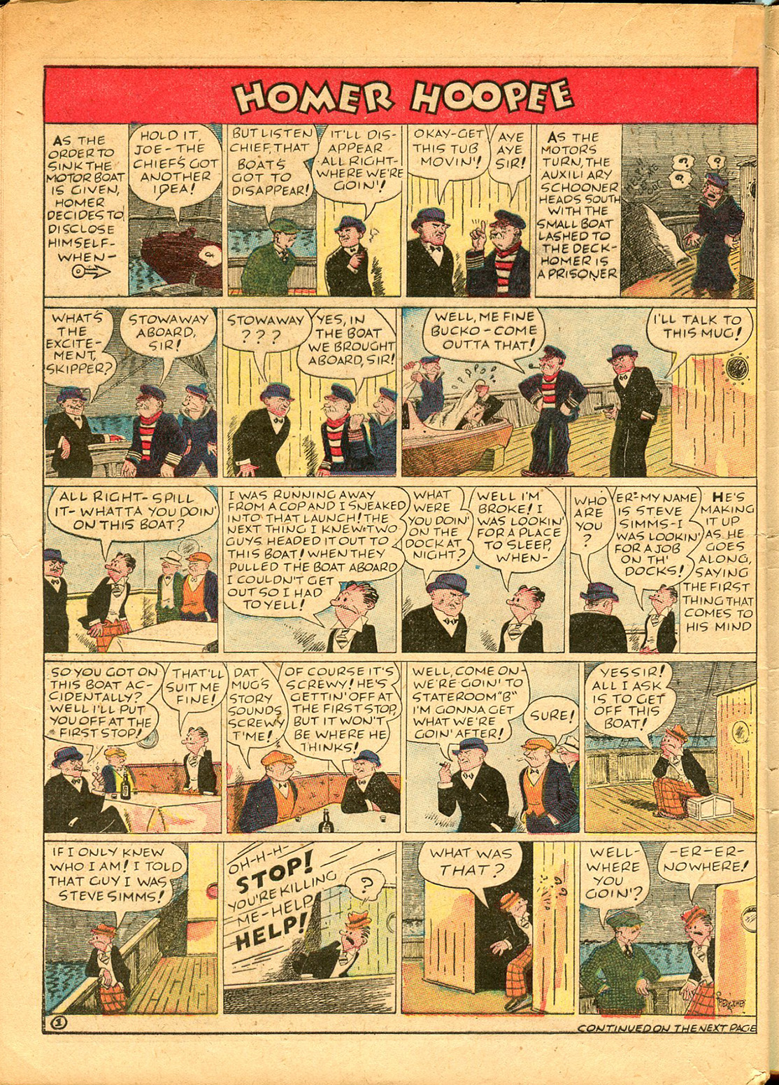 Read online Famous Funnies comic -  Issue #40 - 62