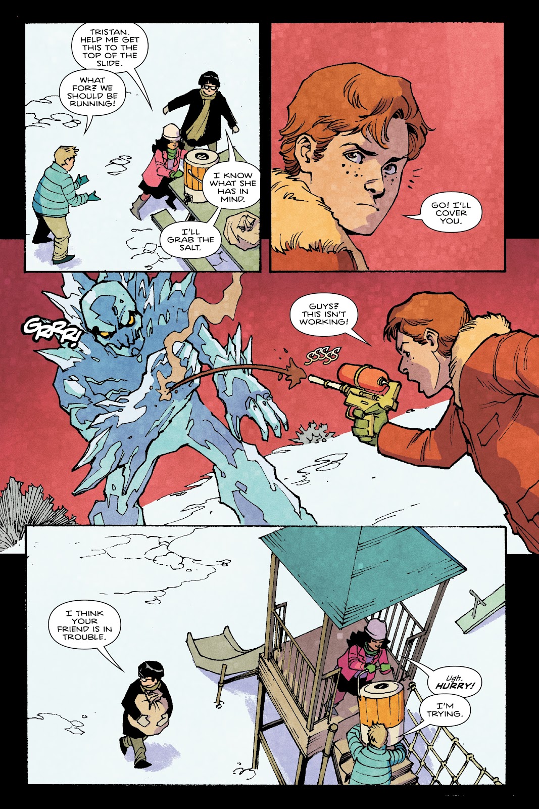 House of Fear: Attack of the Killer Snowmen and Other Spooky Stories issue TPB - Page 27