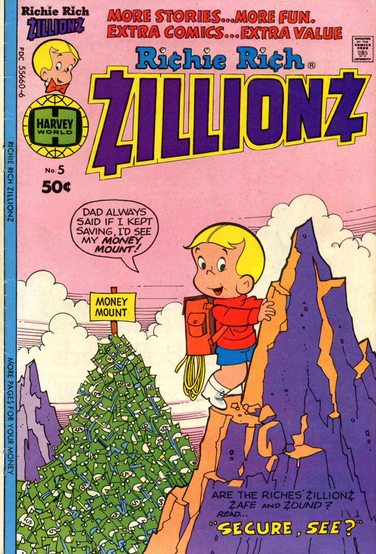 Read online Richie Rich Zillionz comic -  Issue #5 - 1