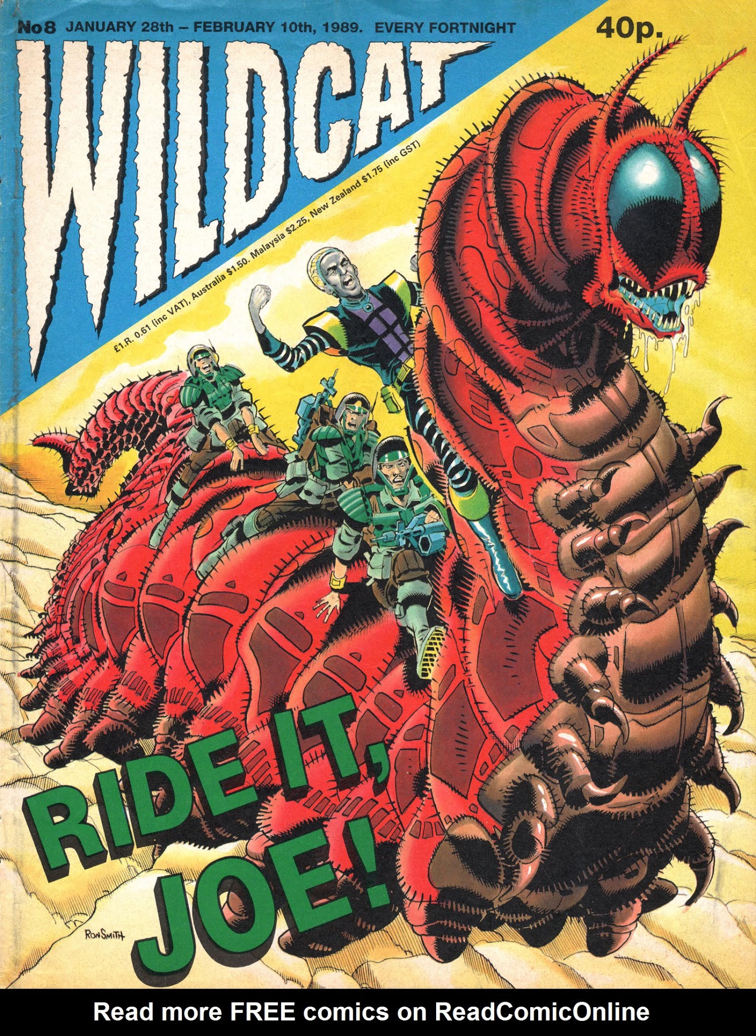 Read online Wildcat comic -  Issue #8 - 1