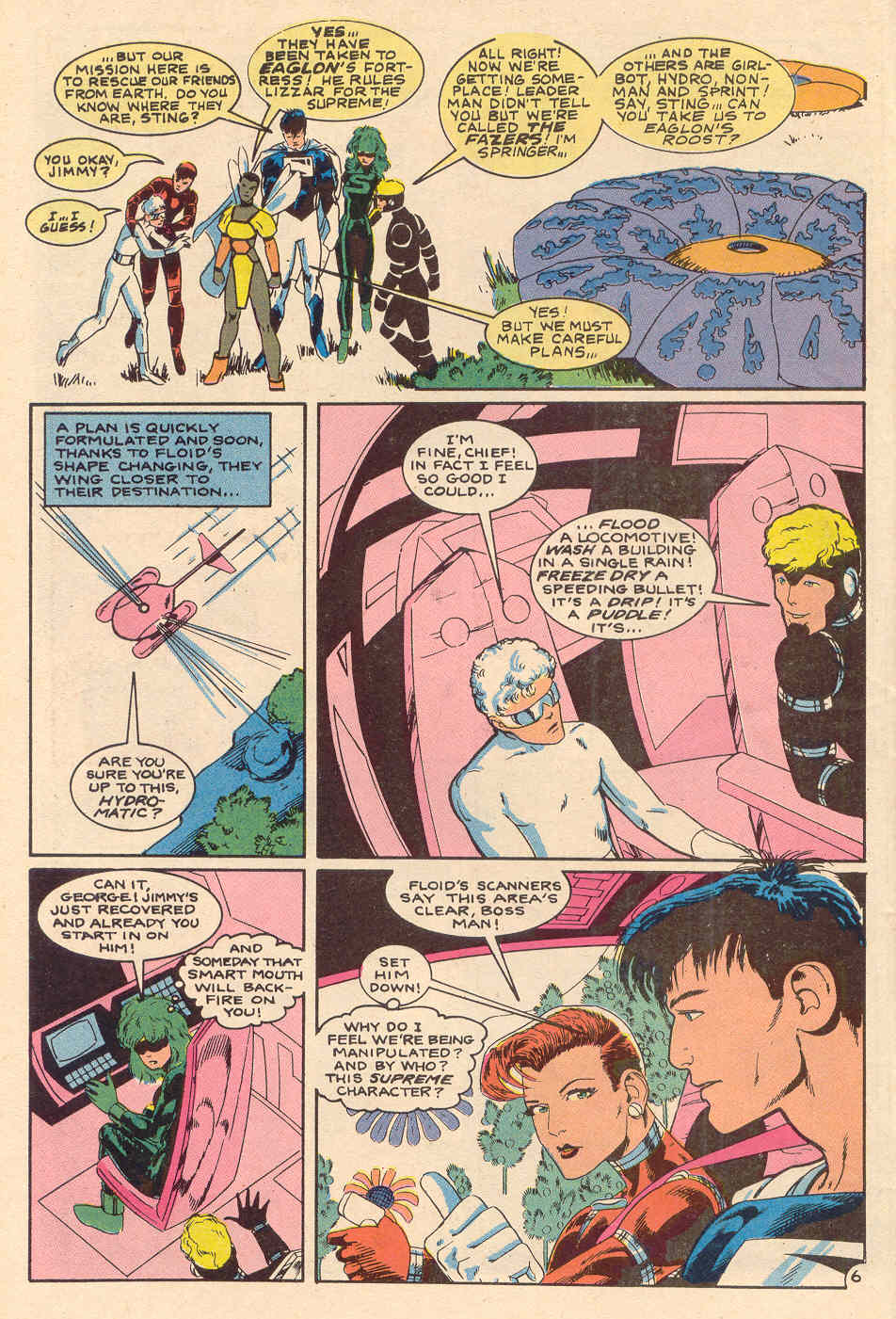 Read online Faze One Fazers comic -  Issue #3 - 8