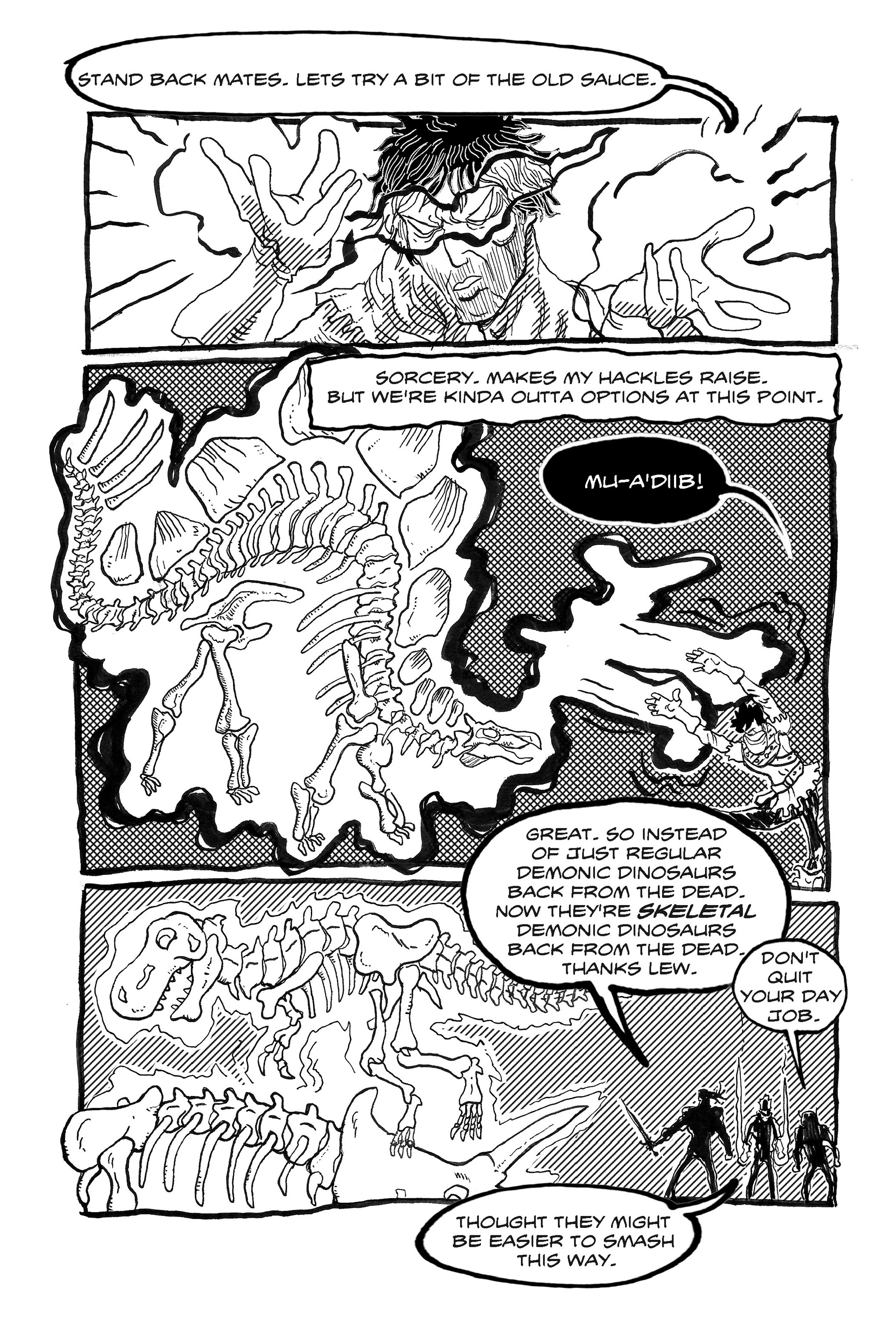 Read online Broadsword, P.I. comic -  Issue #2 - 20