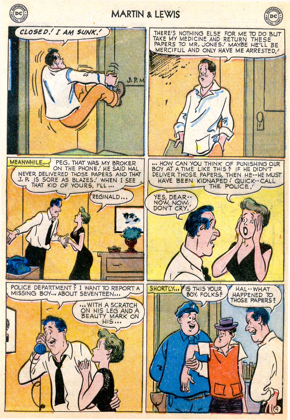 Read online The Adventures of Dean Martin and Jerry Lewis comic -  Issue #9 - 39