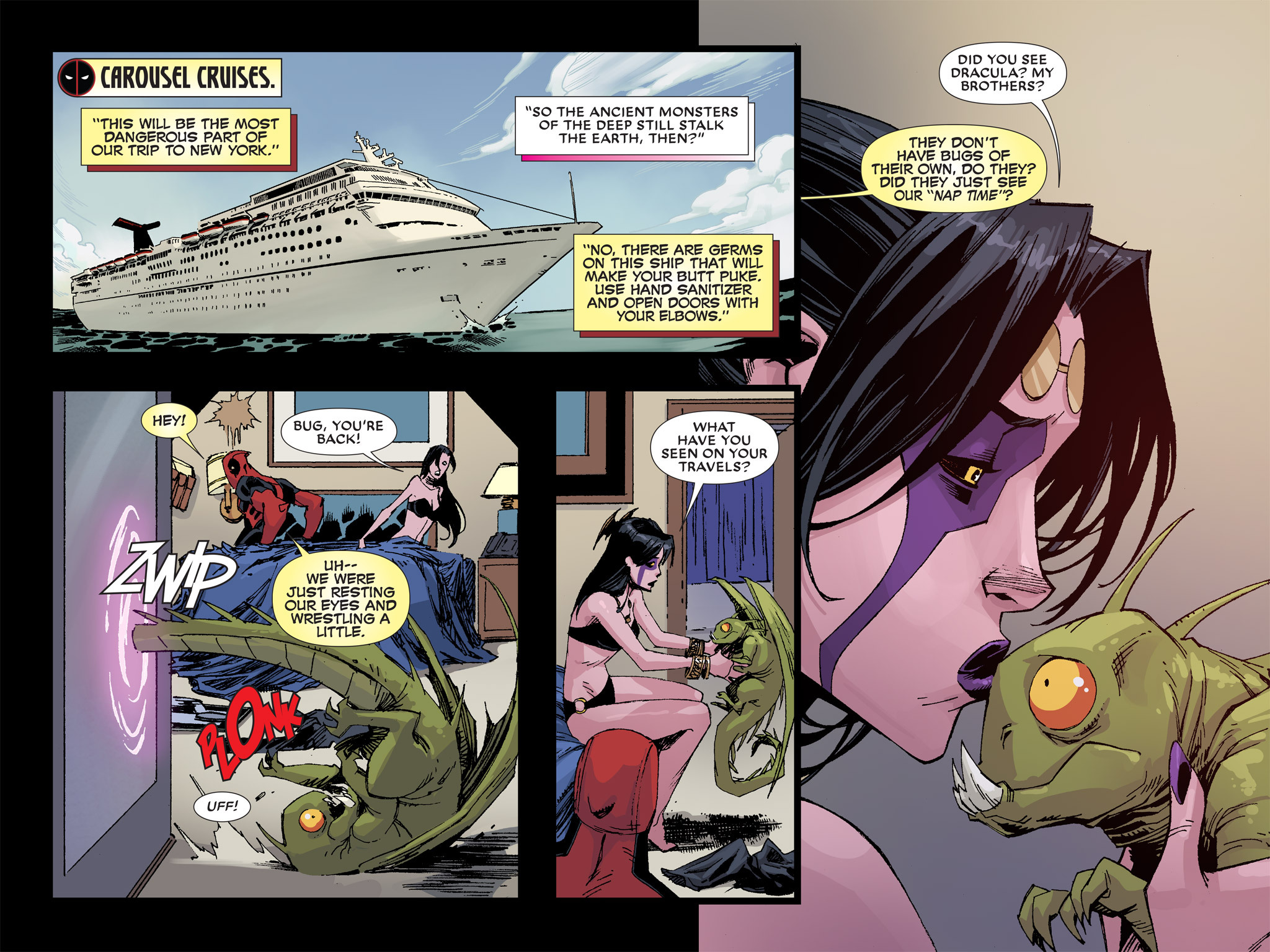 Read online Deadpool: Dracula's Gauntlet comic -  Issue # Part 6 - 89