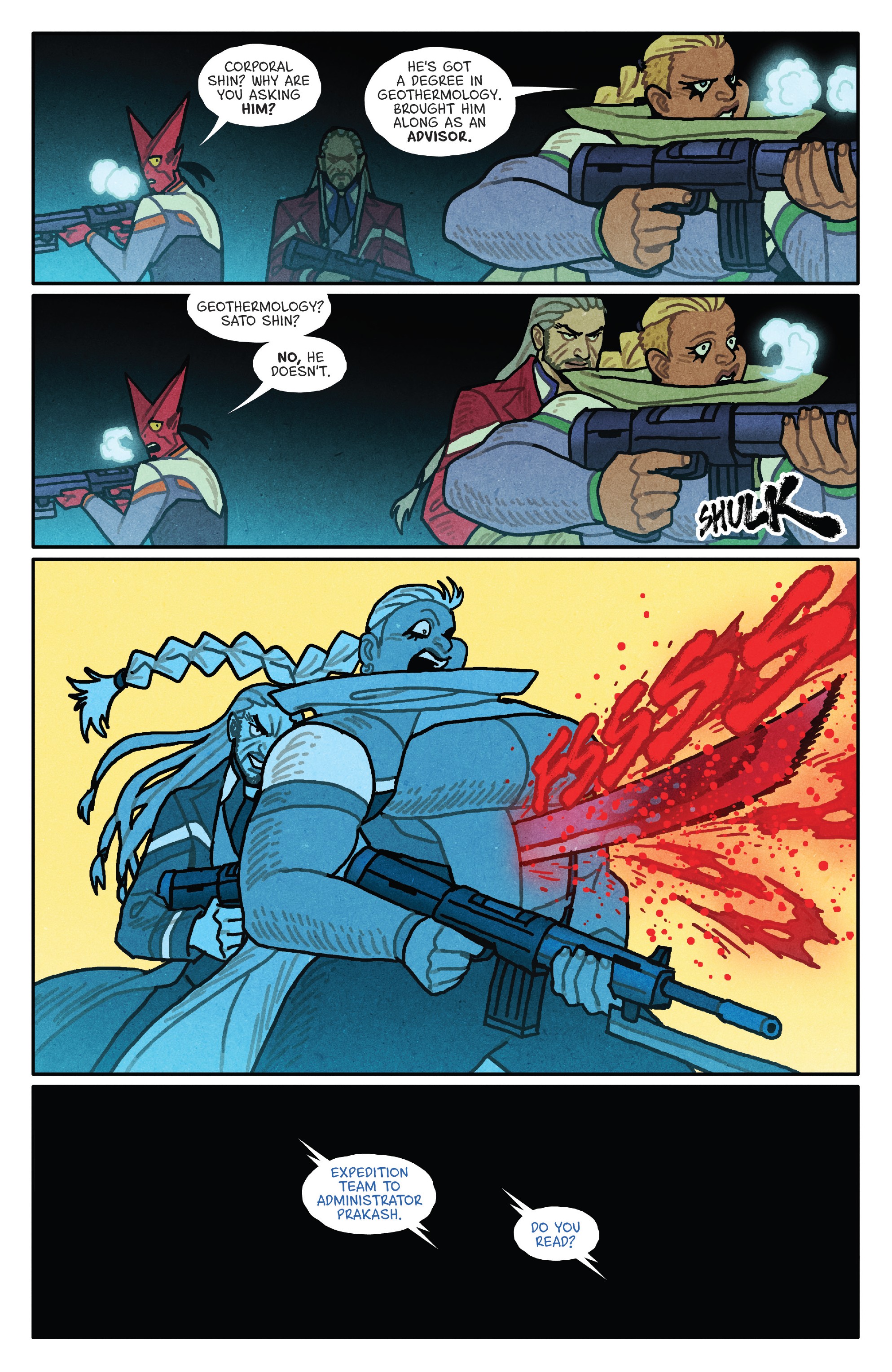 Read online Outer Darkness comic -  Issue #5 - 20