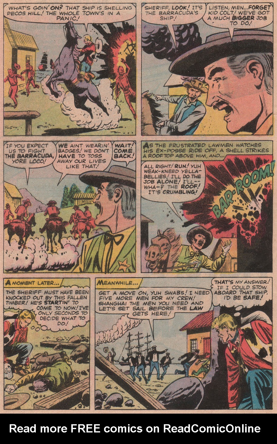 Read online Kid Colt Outlaw comic -  Issue #228 - 8