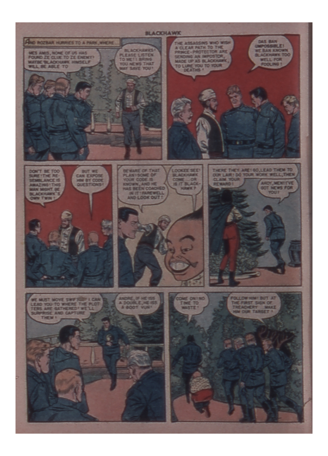 Read online Blackhawk (1957) comic -  Issue #31 - 22