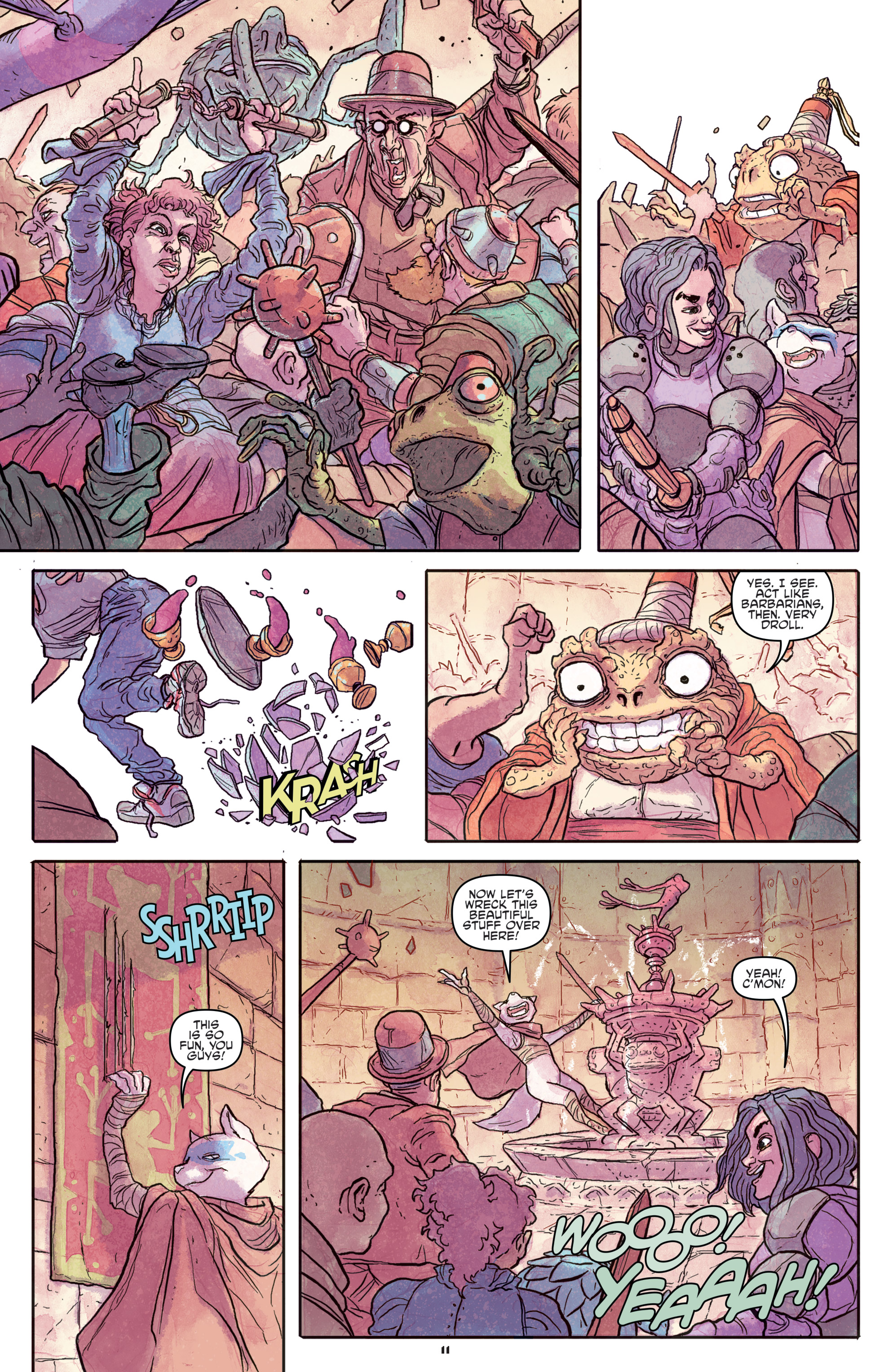 Read online Teenage Mutant Ninja Turtles Universe comic -  Issue #10 - 13