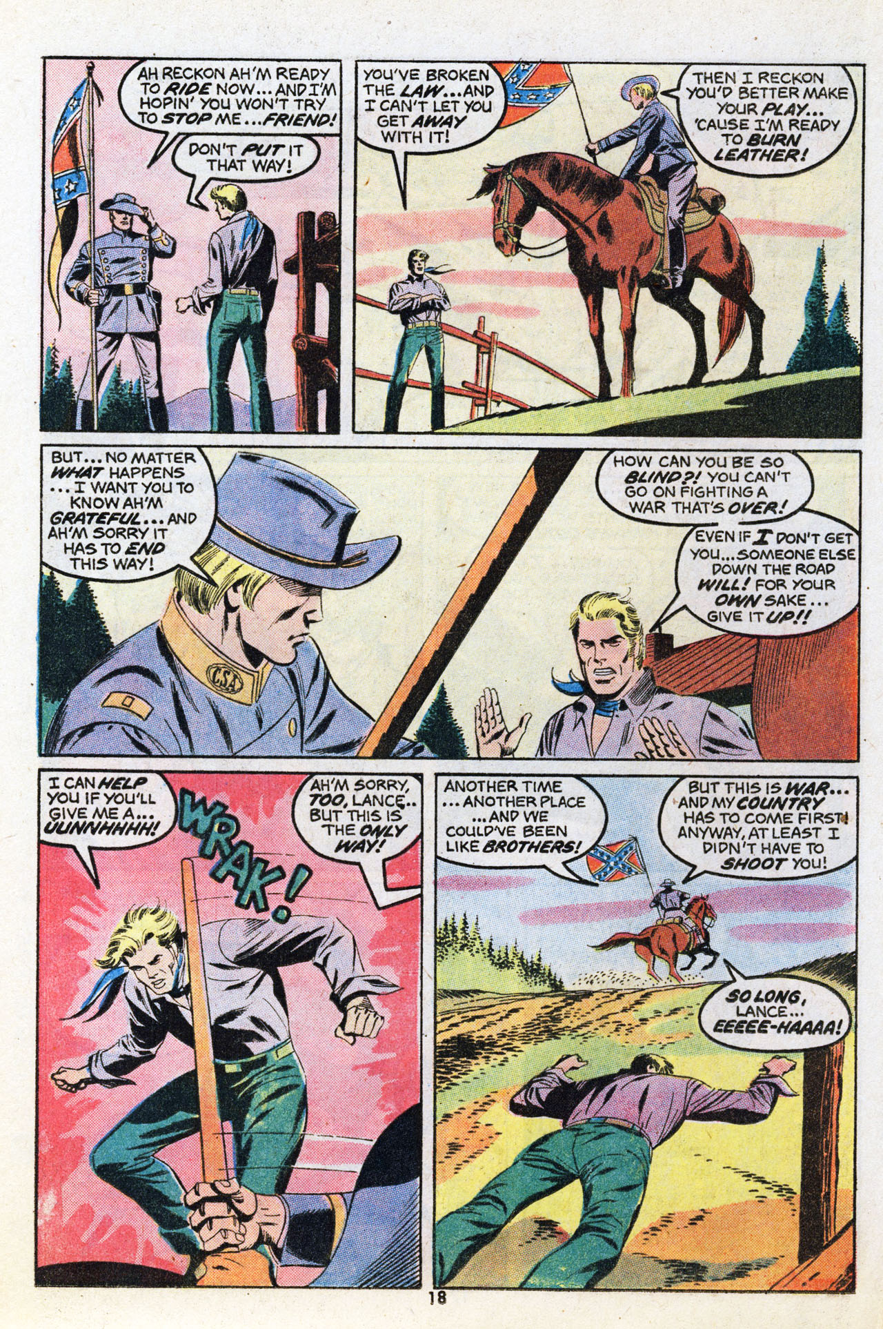 Read online The Outlaw Kid (1970) comic -  Issue #13 - 20