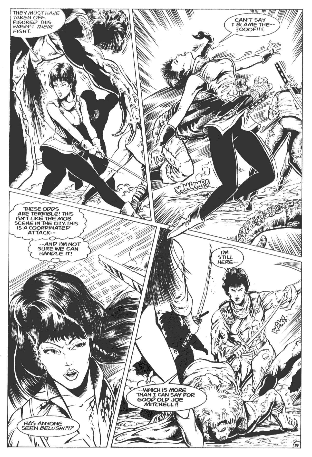 Read online Ex-Mutants (1986) comic -  Issue #2 - 21