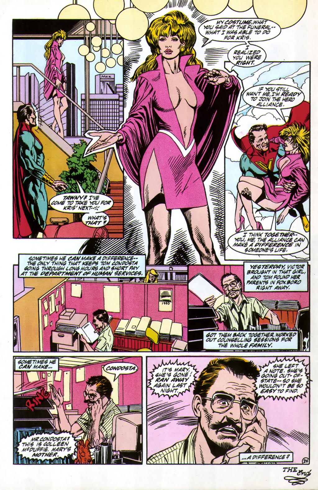 Read online Hero Alliance (1989) comic -  Issue #9 - 28