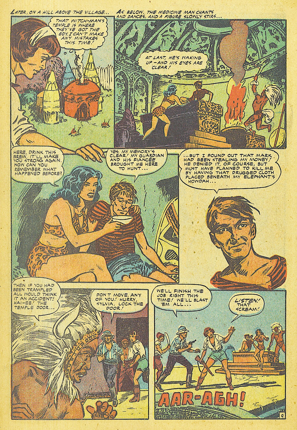 Read online Jungle Comics comic -  Issue #141 - 12