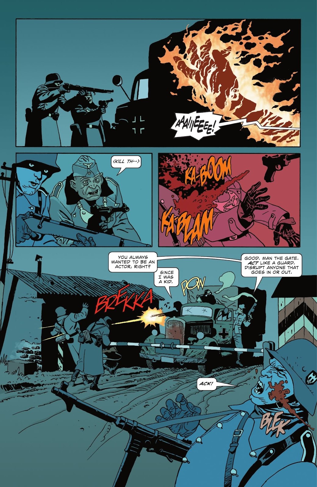 DC Horror Presents: Sgt. Rock vs. The Army of the Dead issue 4 - Page 10
