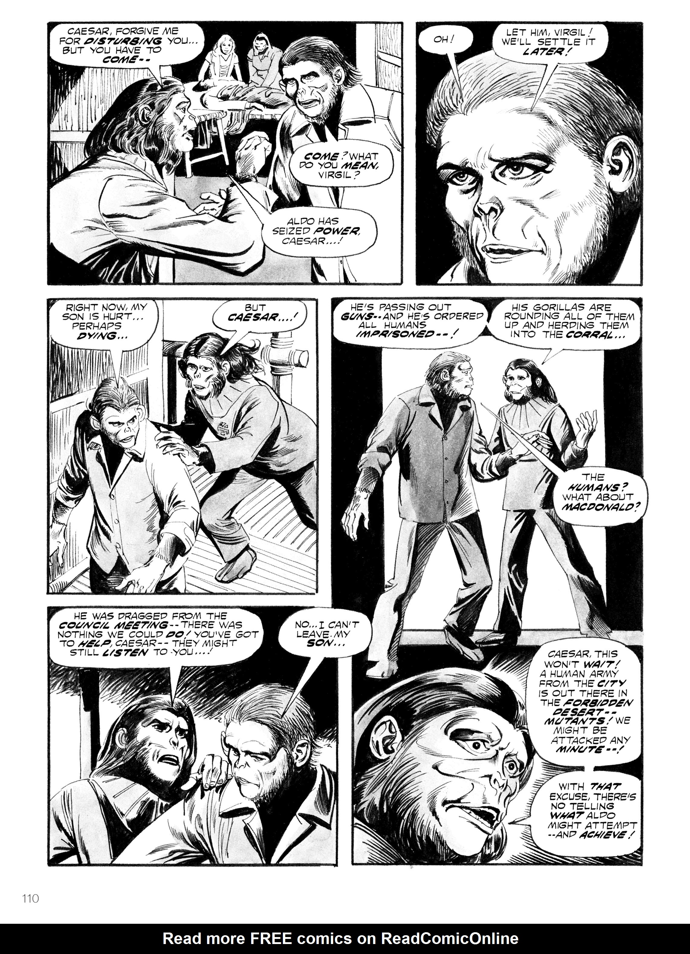 Read online Planet of the Apes: Archive comic -  Issue # TPB 4 (Part 2) - 7