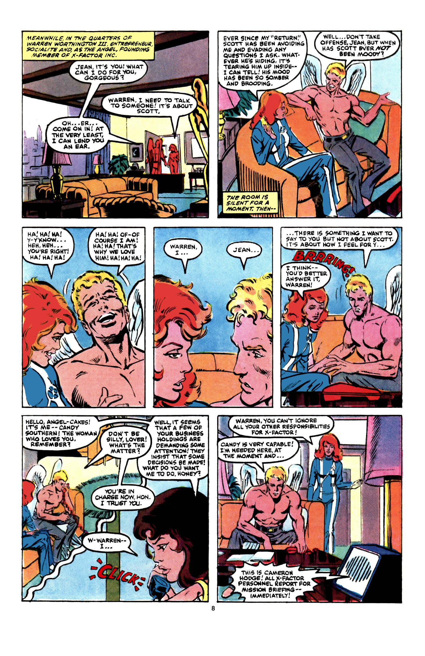 X-Factor (1986) 4 Page 8