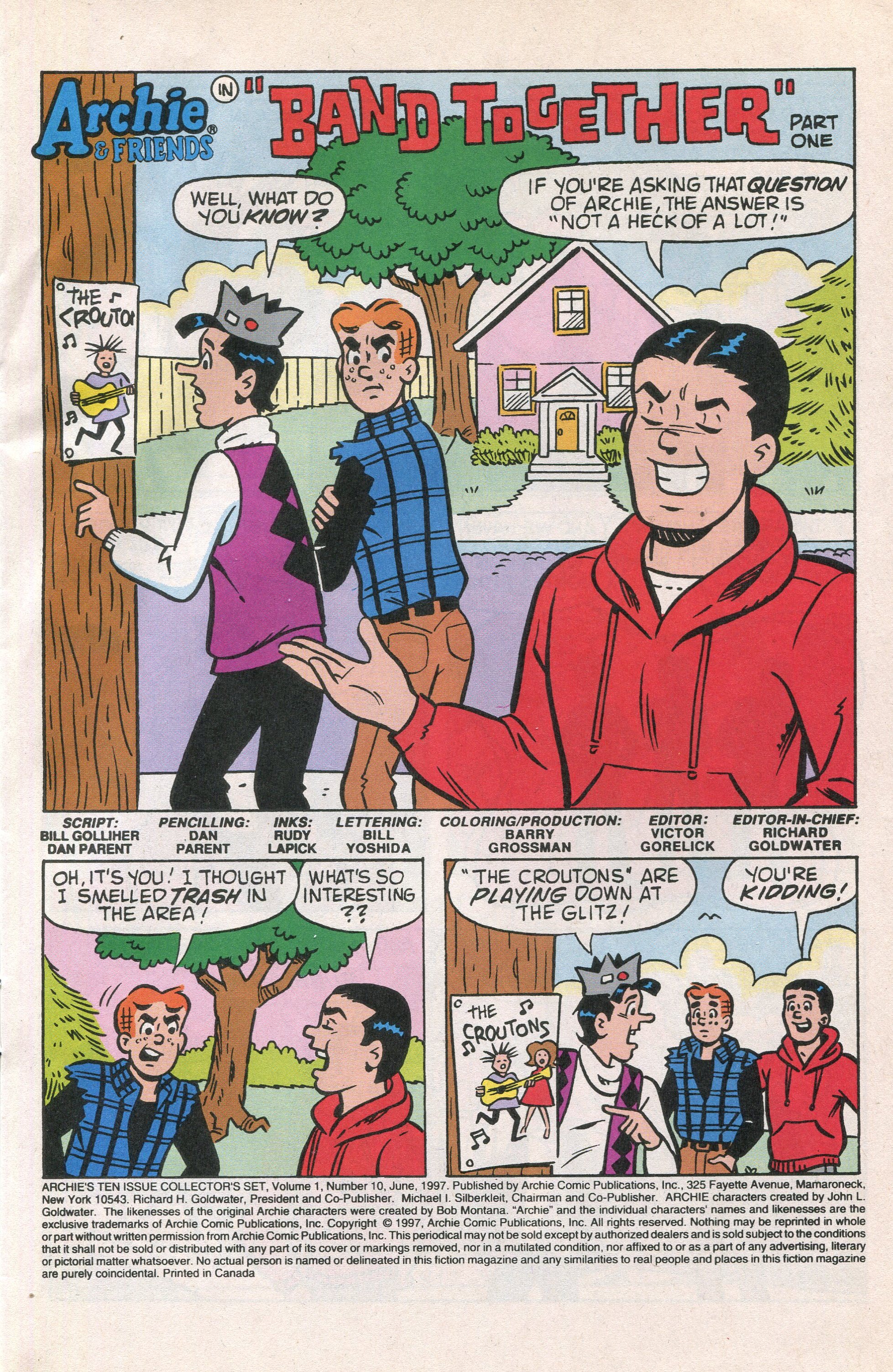 Read online Archie's Ten Issue Collector's Set comic -  Issue #10 - 3