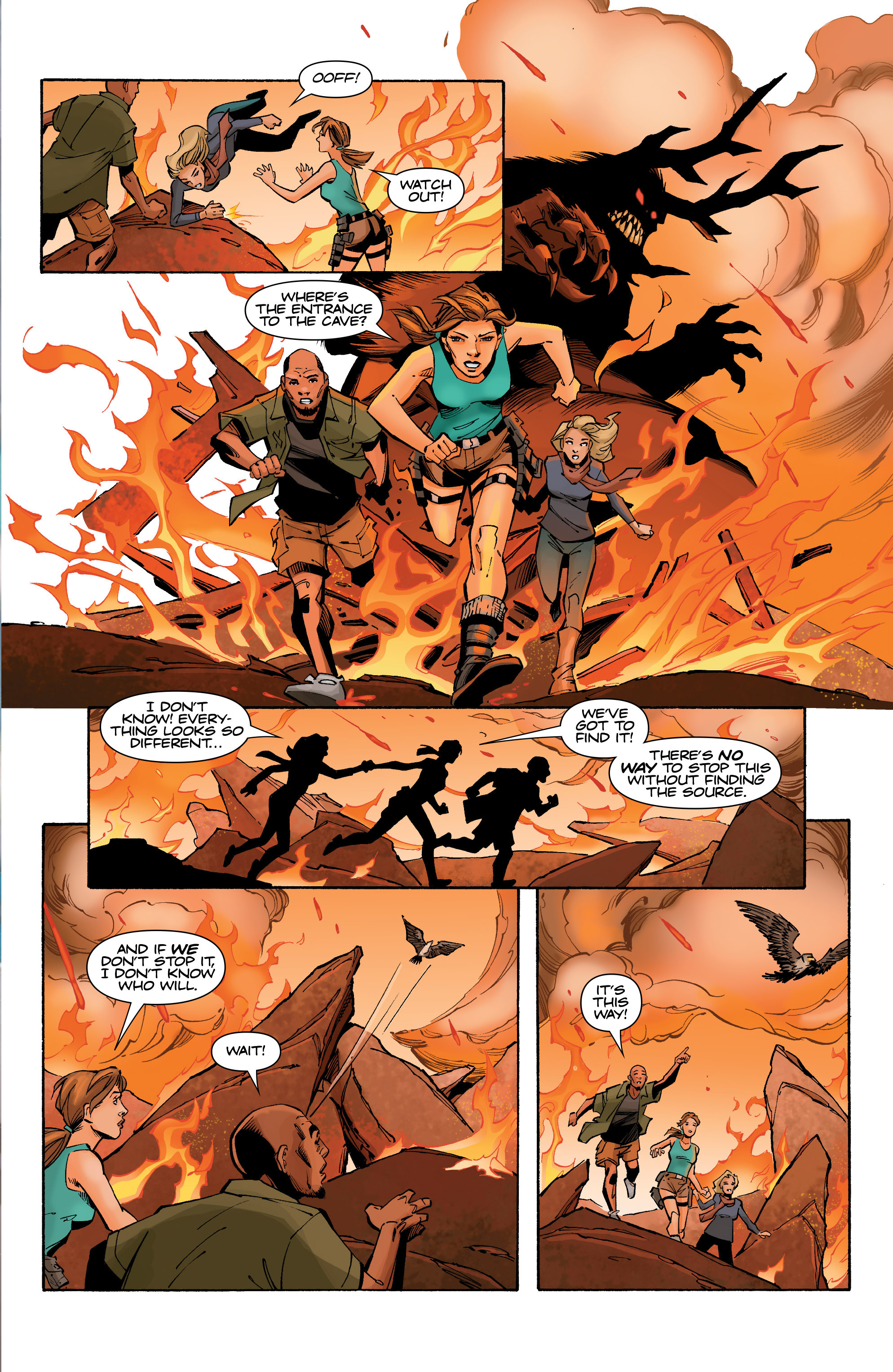 Read online Lara Croft and the Frozen Omen comic -  Issue #5 - 15