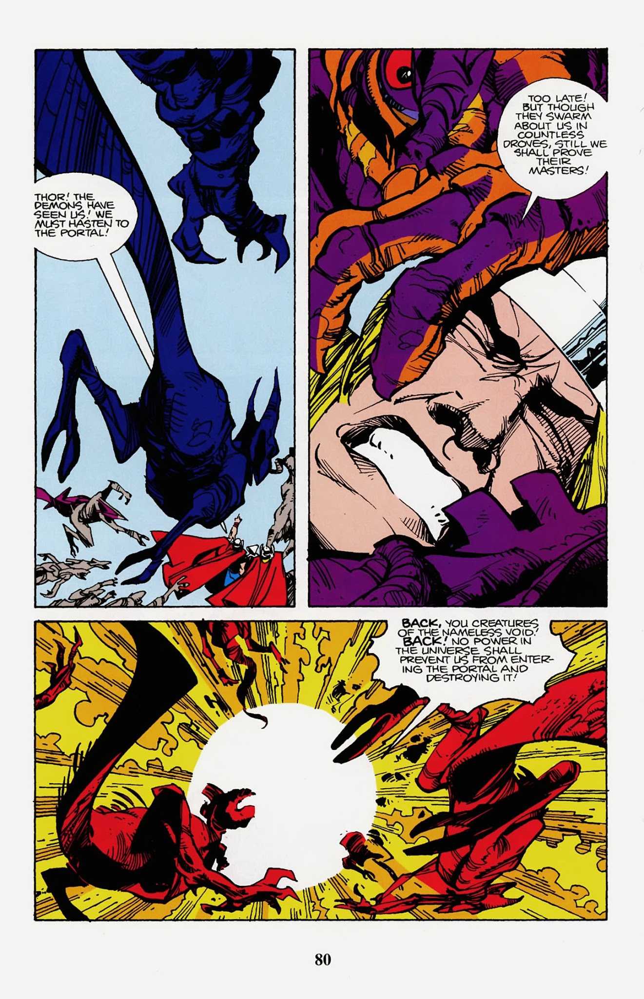 Read online Thor Visionaries: Walter Simonson comic -  Issue # TPB 1 - 82