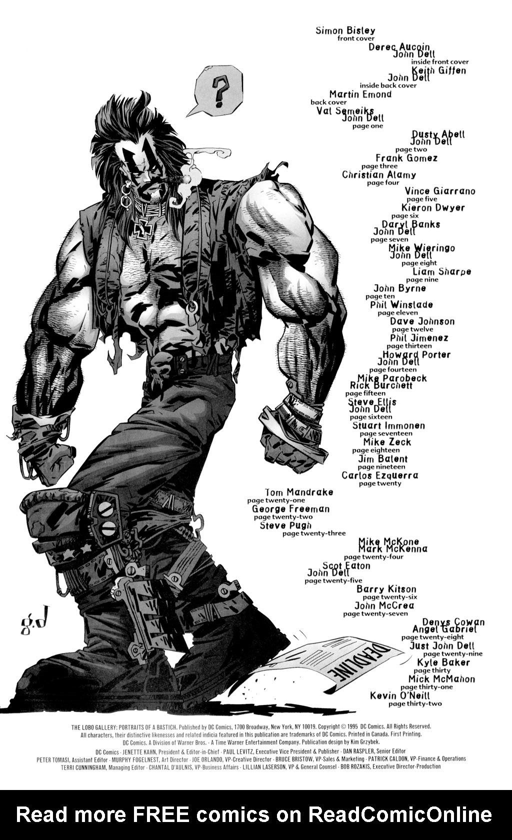 Read online The Lobo Gallery: Portraits of a Bastich comic -  Issue # Full - 35