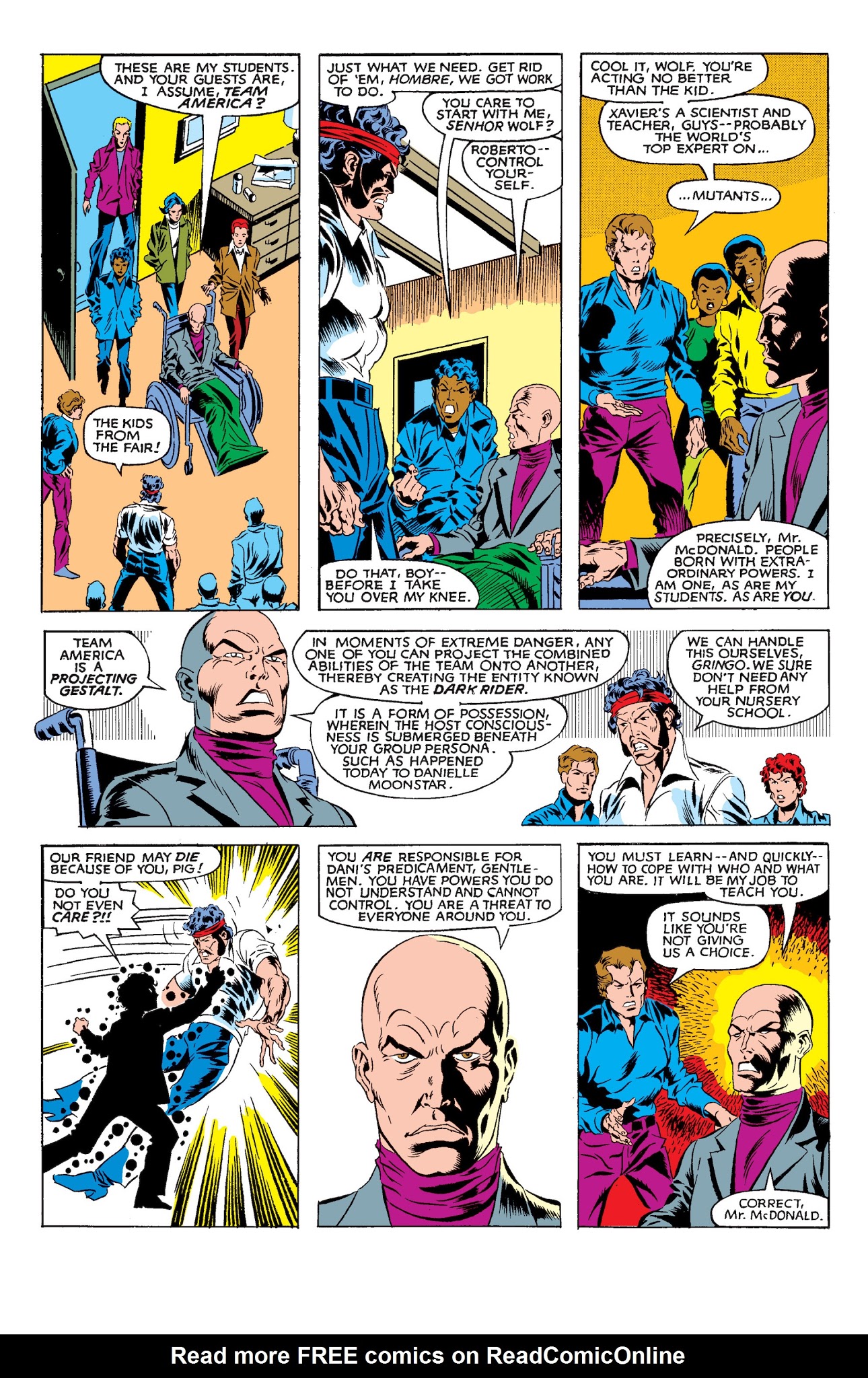 Read online New Mutants Classic comic -  Issue # TPB 1 - 189
