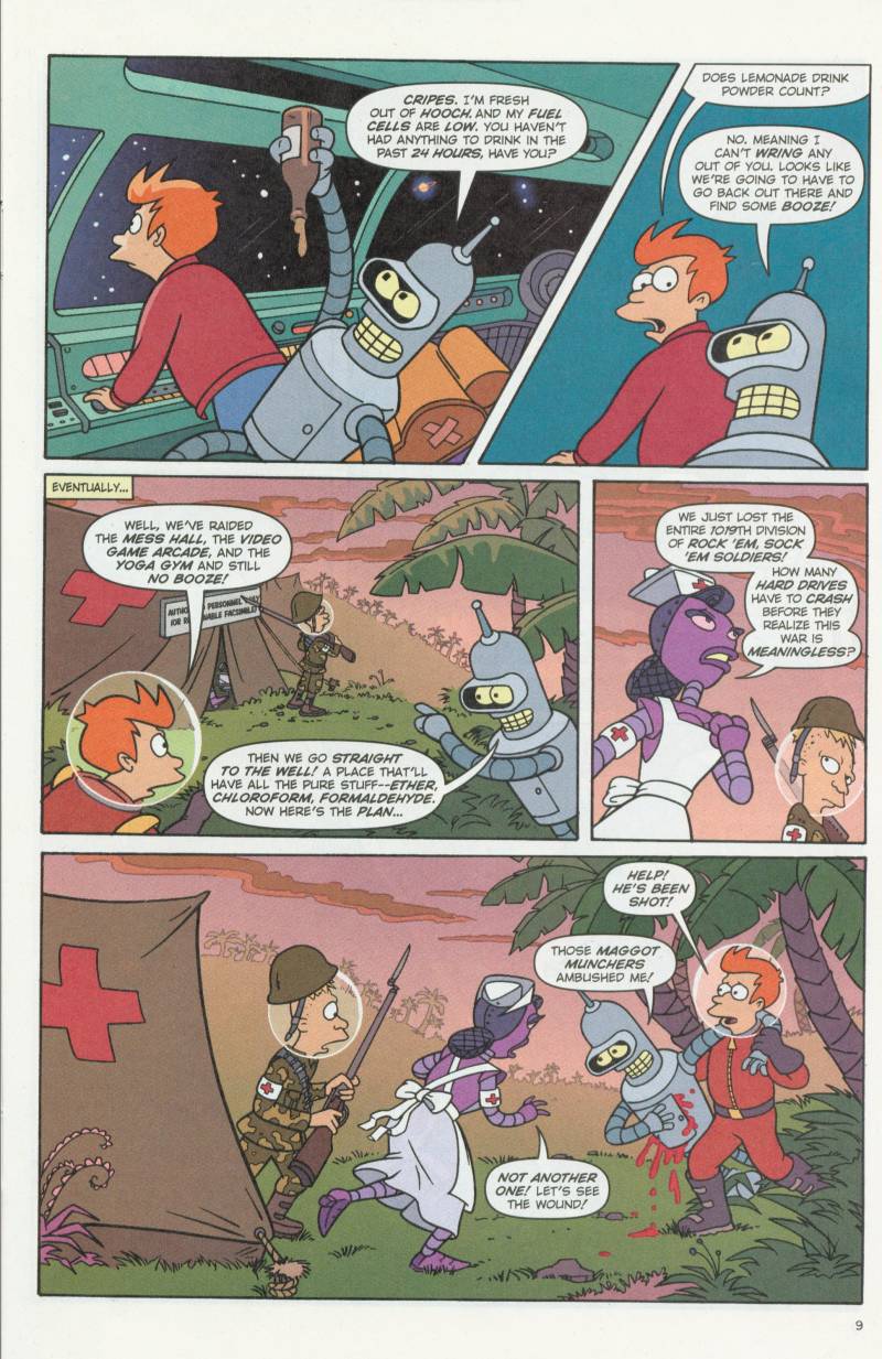 Read online Futurama Comics comic -  Issue #4 - 10