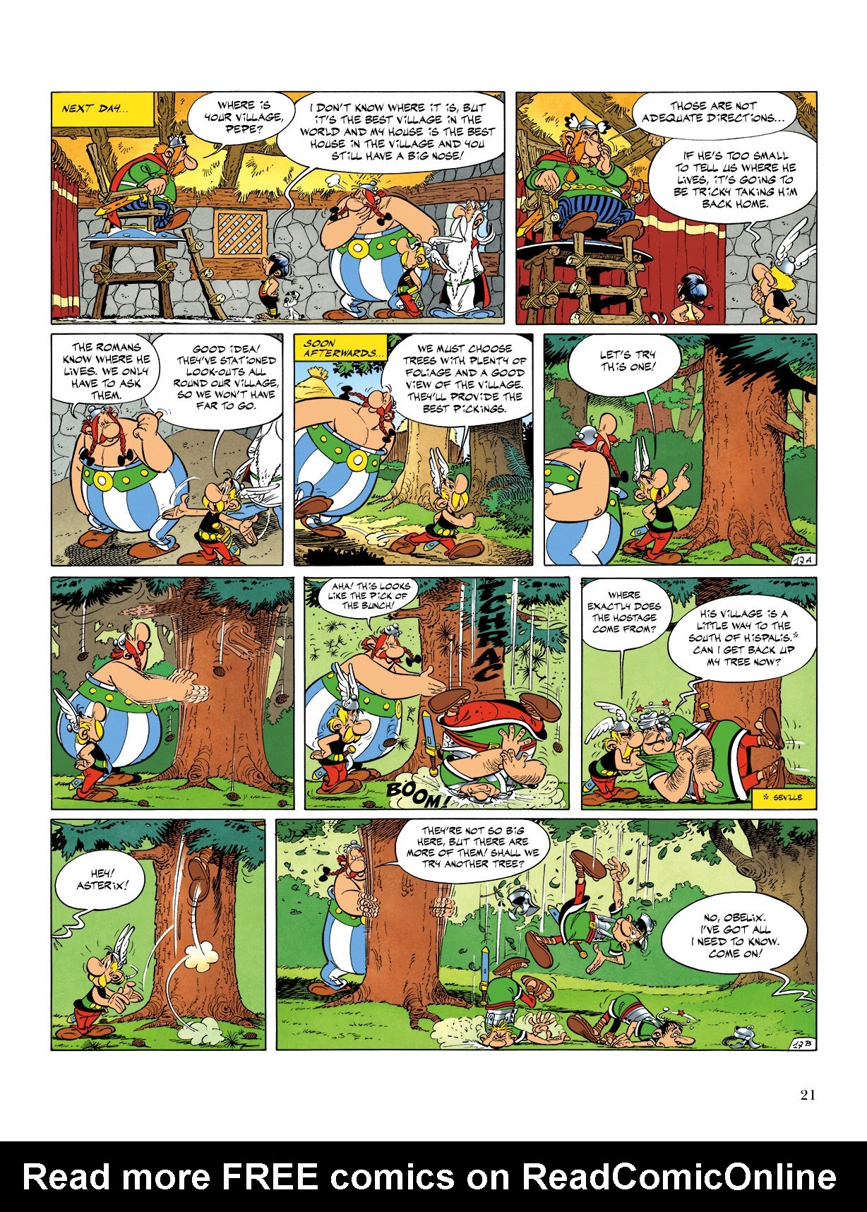 Read online Asterix comic -  Issue #14 - 22