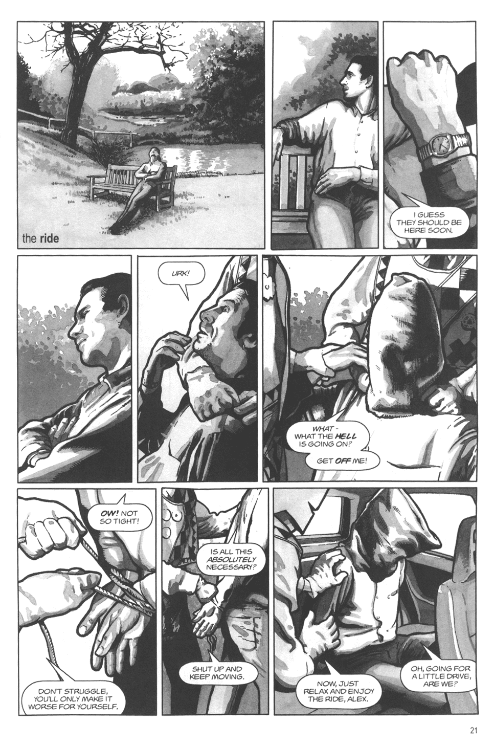 Read online Strangehaven comic -  Issue #15 - 21