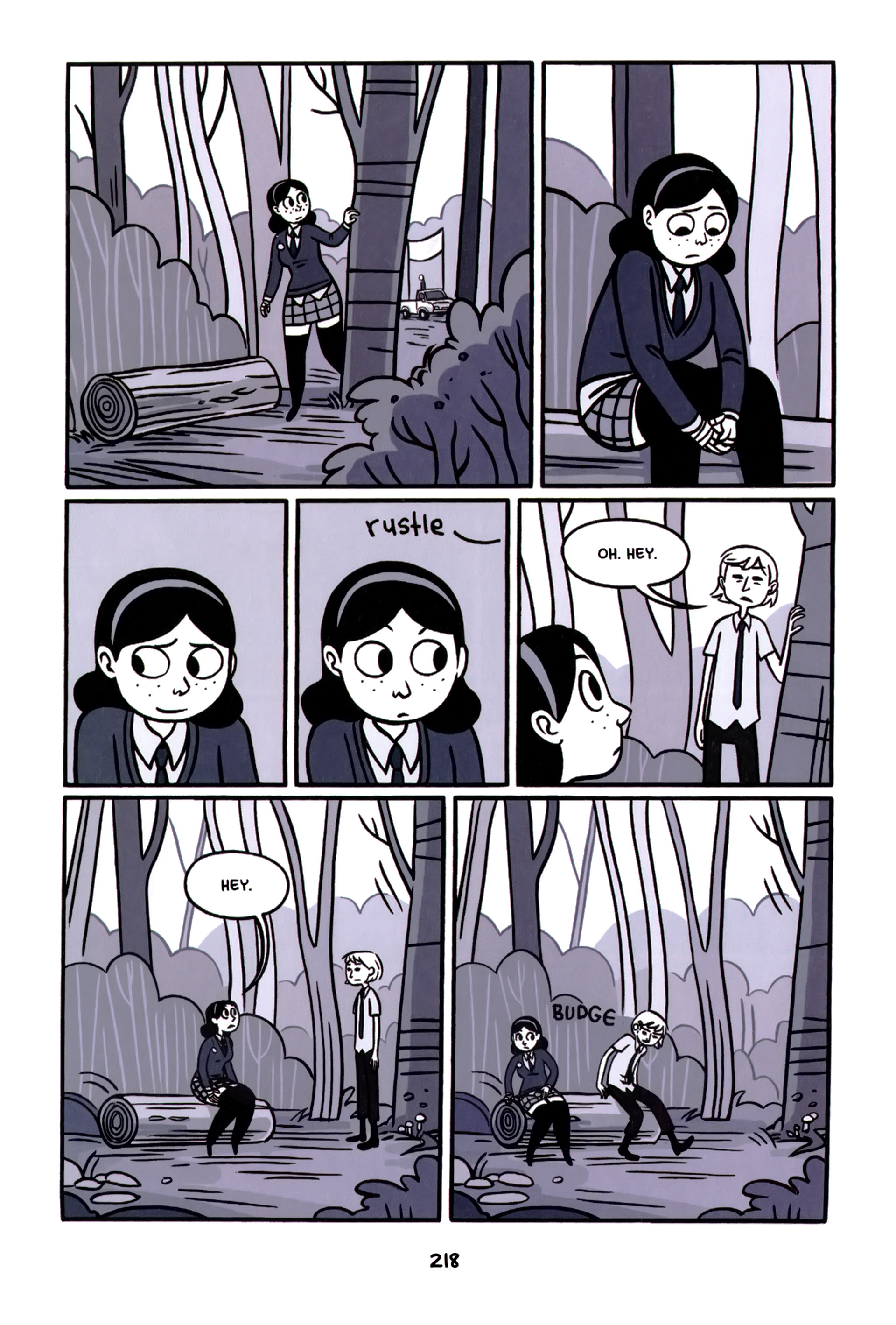 Read online Anya's Ghost comic -  Issue #1 - 219