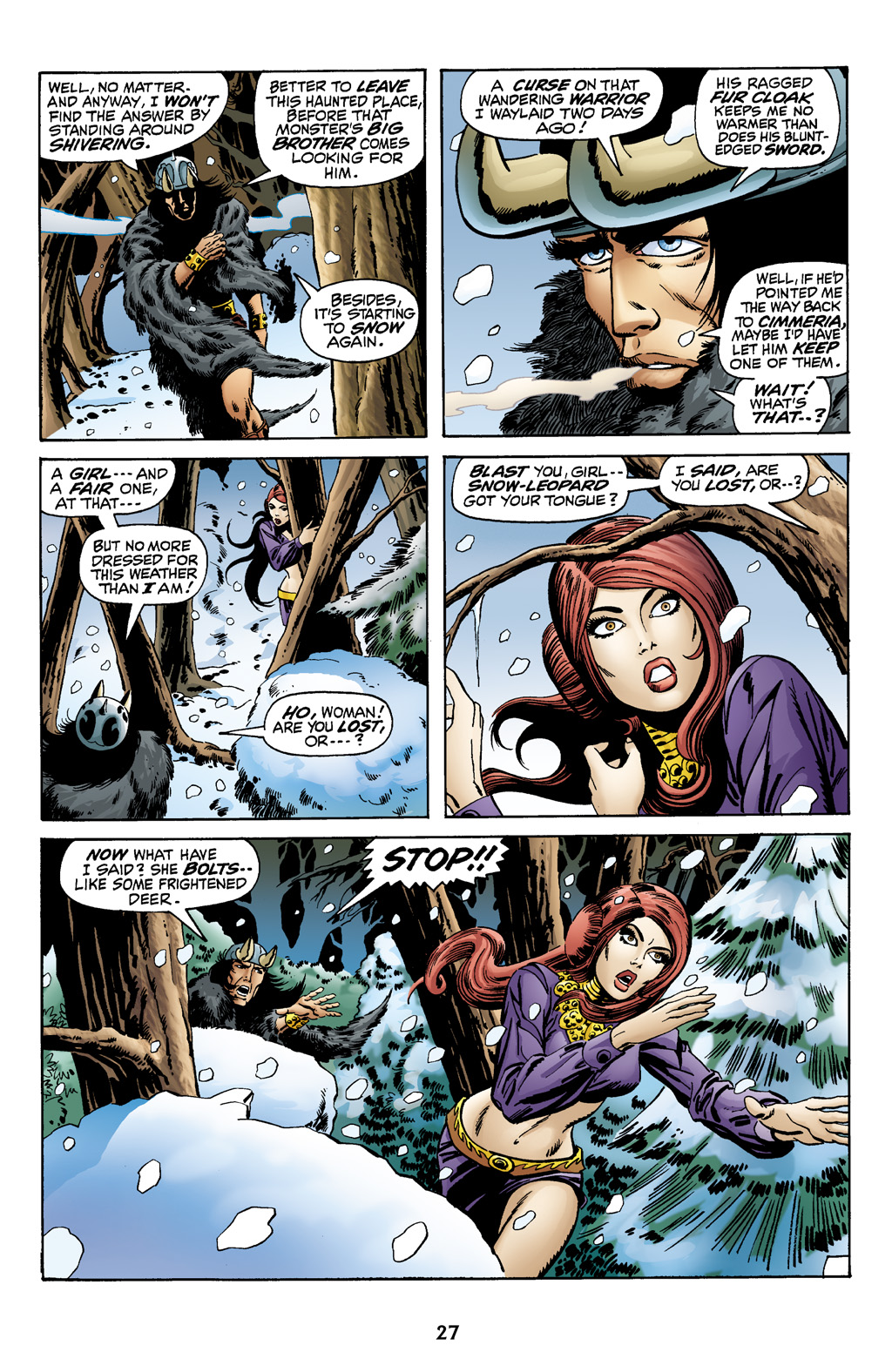 Read online The Chronicles of Conan comic -  Issue # TPB 1 (Part 1) - 28