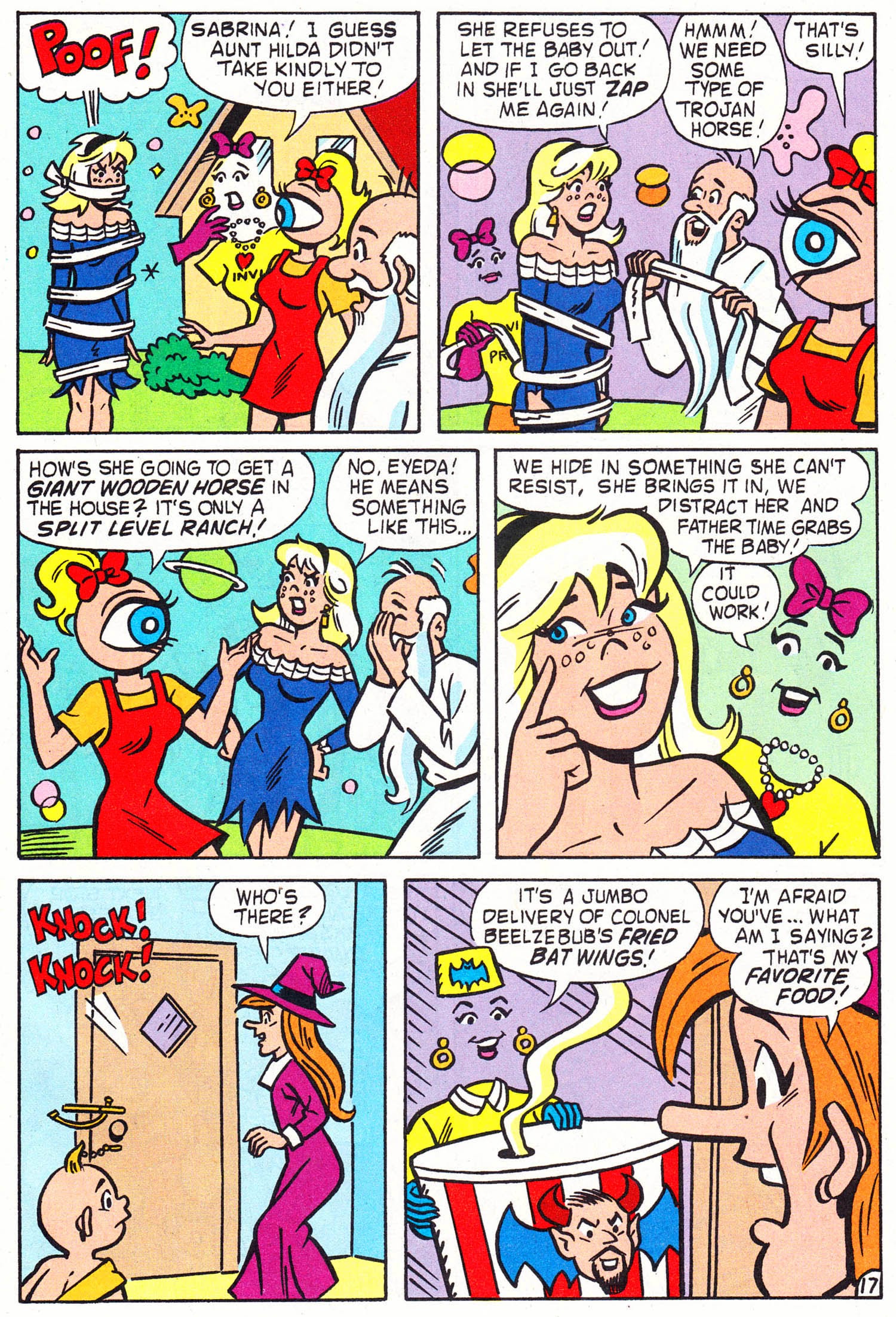 Read online Sabrina's Holiday Spectacular comic -  Issue #2 - 21