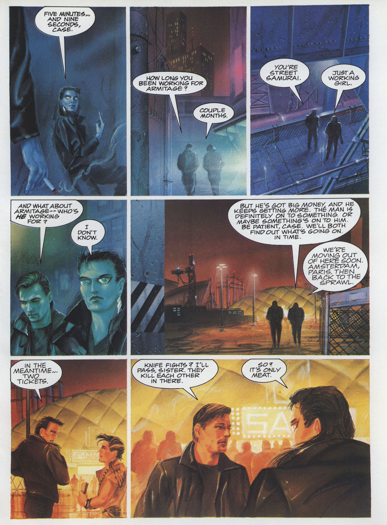 Read online Marvel Graphic Novel comic -  Issue #52 - Neuromancer - 31