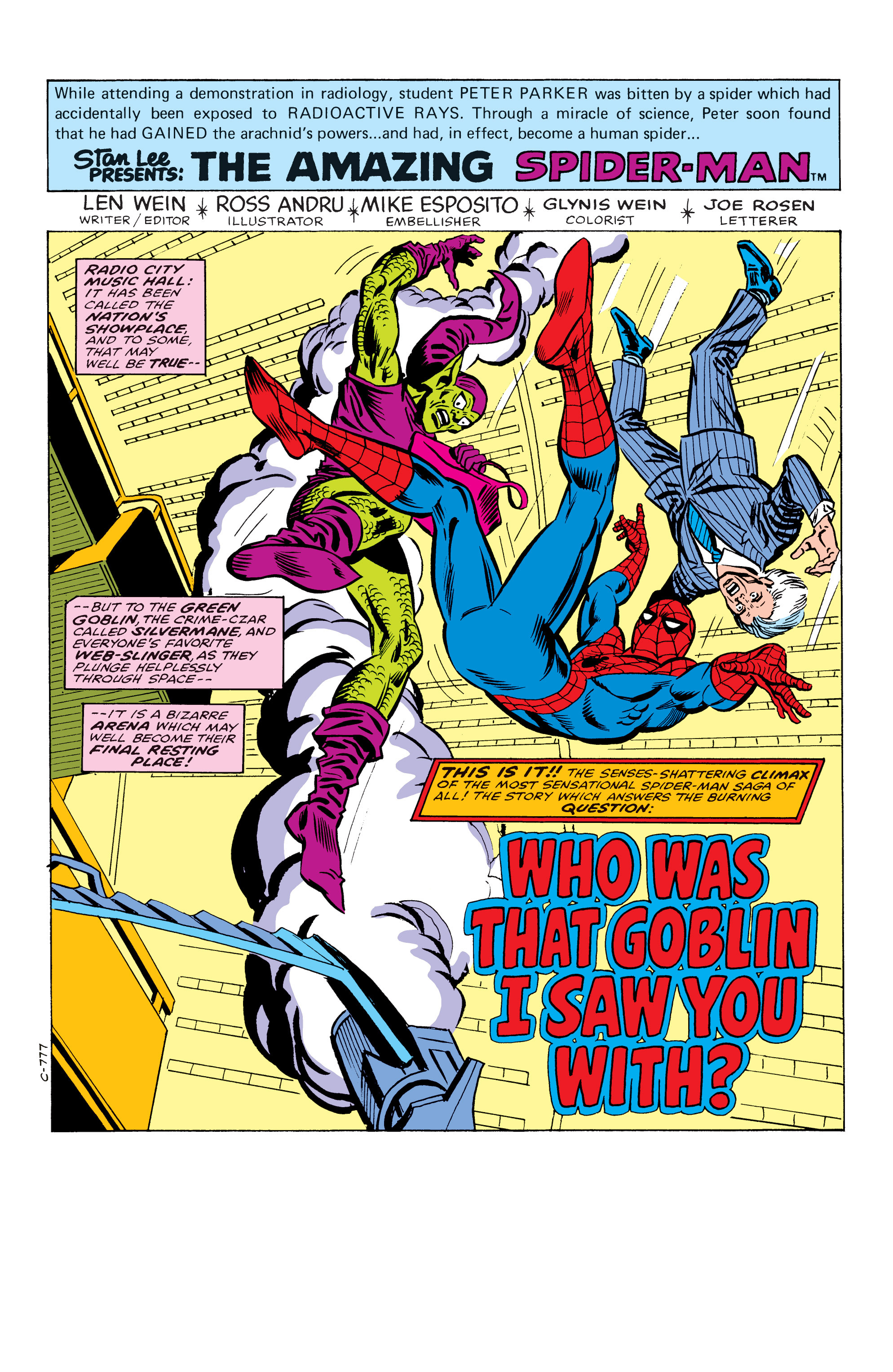 Read online Marvel Masterworks: The Amazing Spider-Man comic -  Issue # TPB 17 (Part 3) - 59