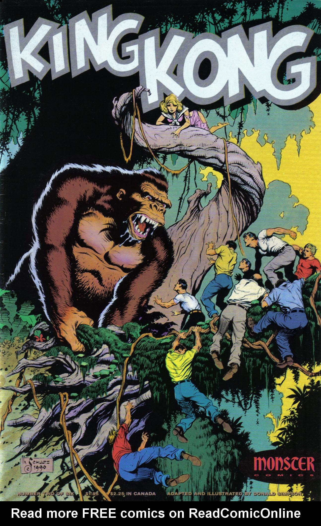 Read online King Kong (1991) comic -  Issue #2 - 1